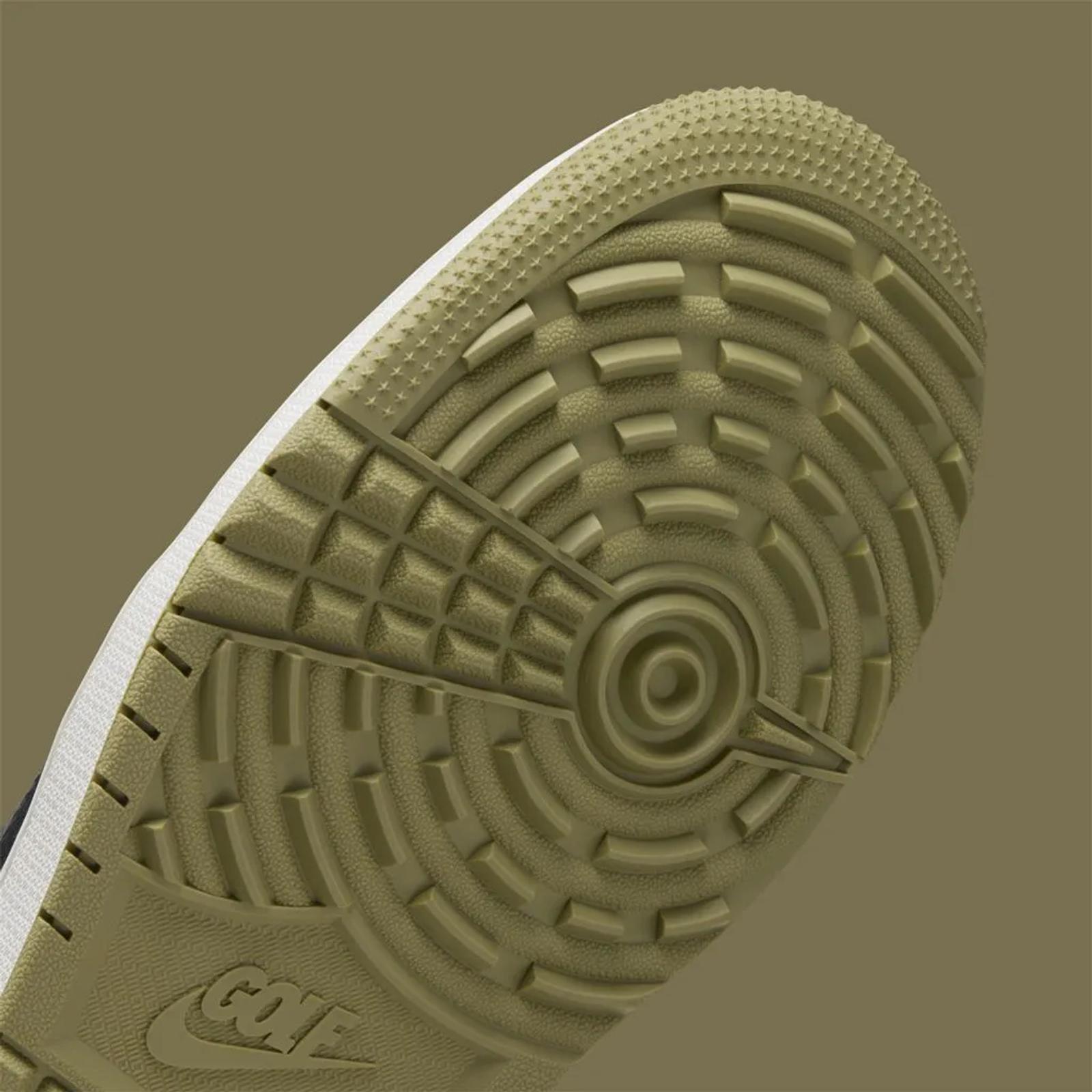 Air Jordan x Travis Scott 1 Low Golf Olive