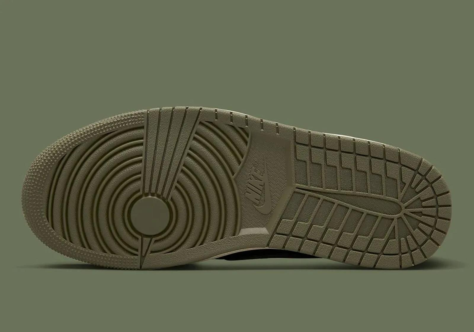 Air Jordan x Travis Scott 1 Low Medium Olive