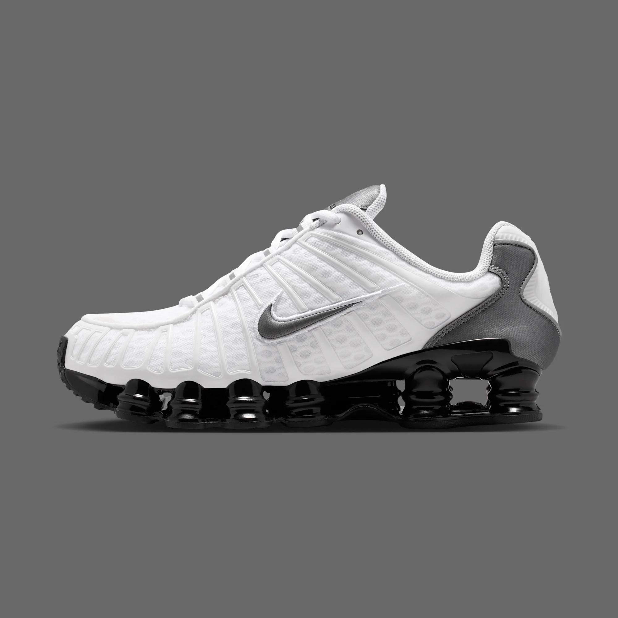 Nike Shox TL "White & Cool Grey" releases April 1st, 2026