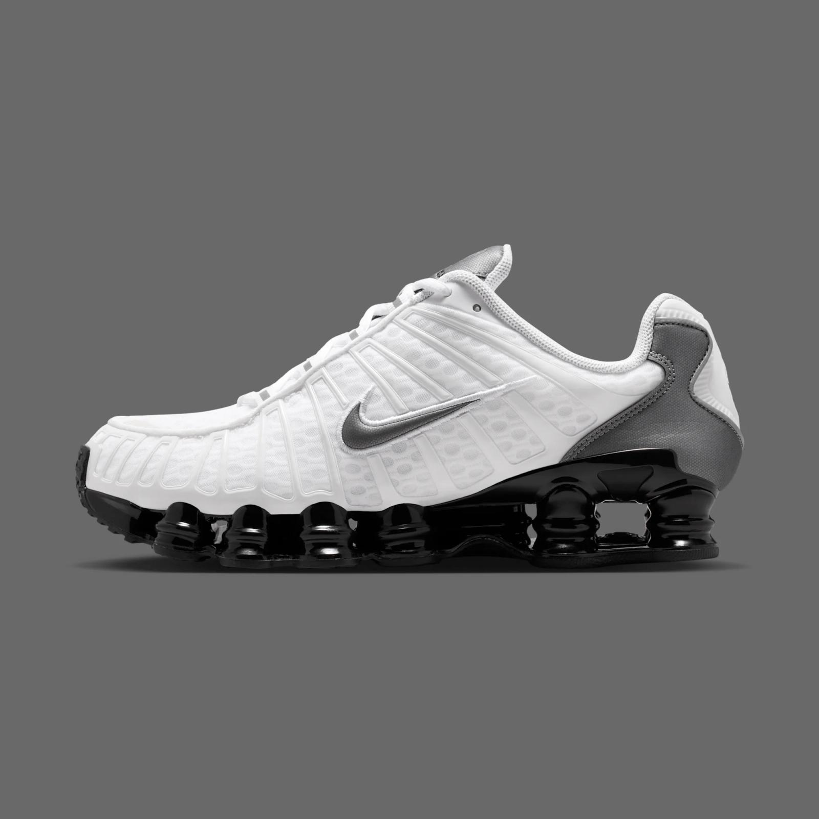 Nike Shox TL "White & Cool Grey" releases April 1st, 2026