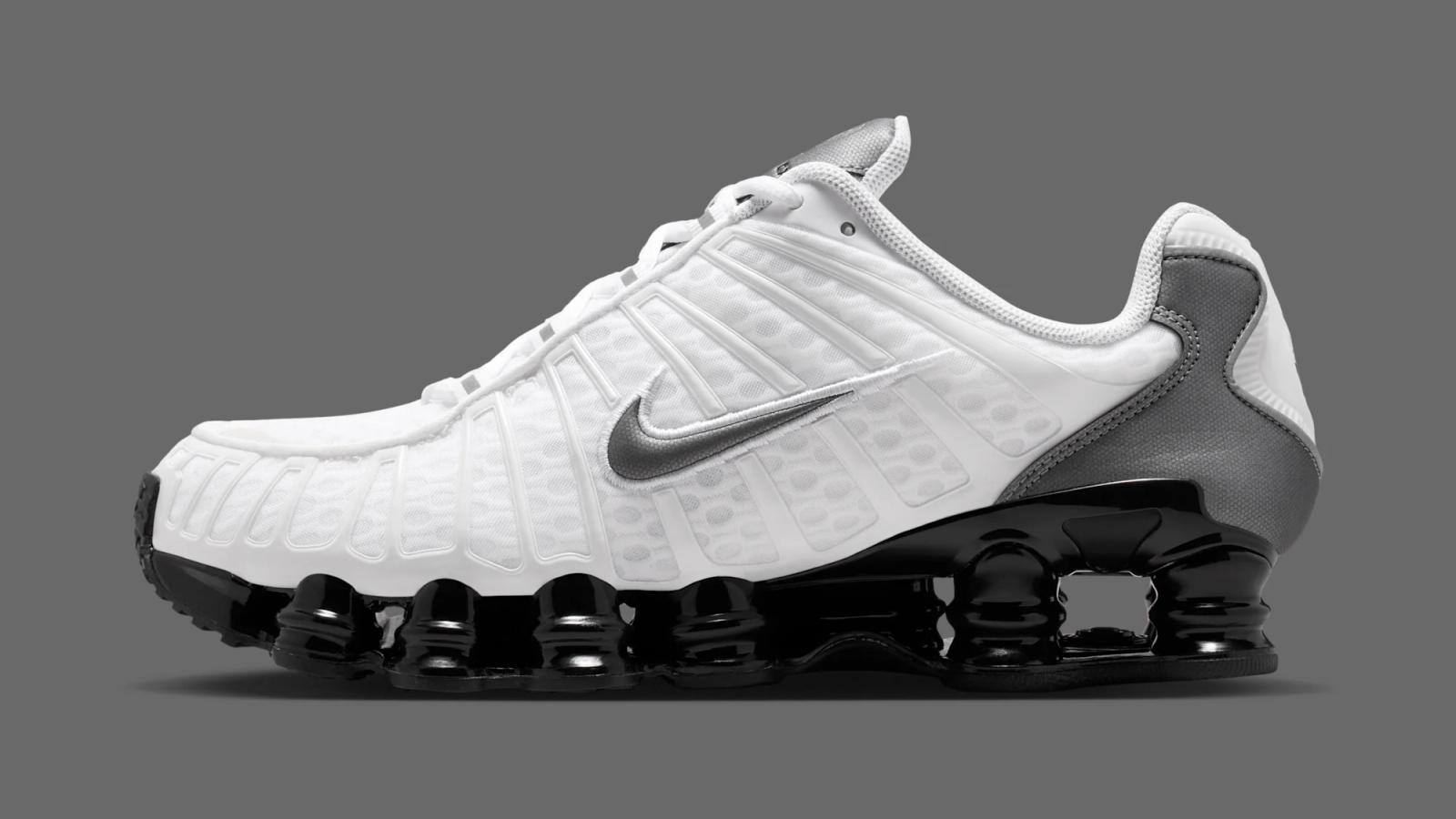 Nike Shox TL "White & Cool Grey" releases April 1st, 2026