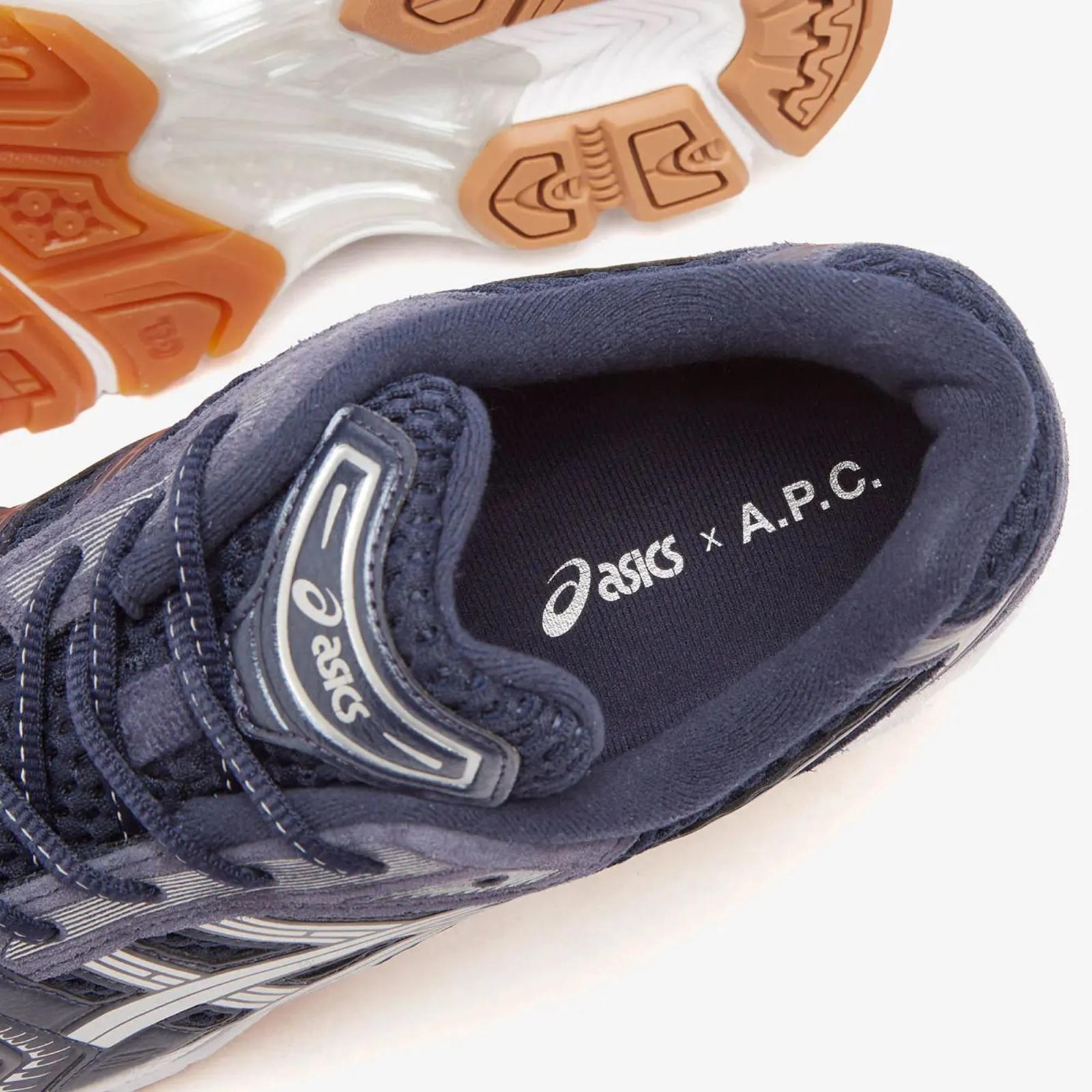APC x Asics Gel-Kayano 14 Midnight Indigo Fog Release Date April 5th 2025 1203A926-400