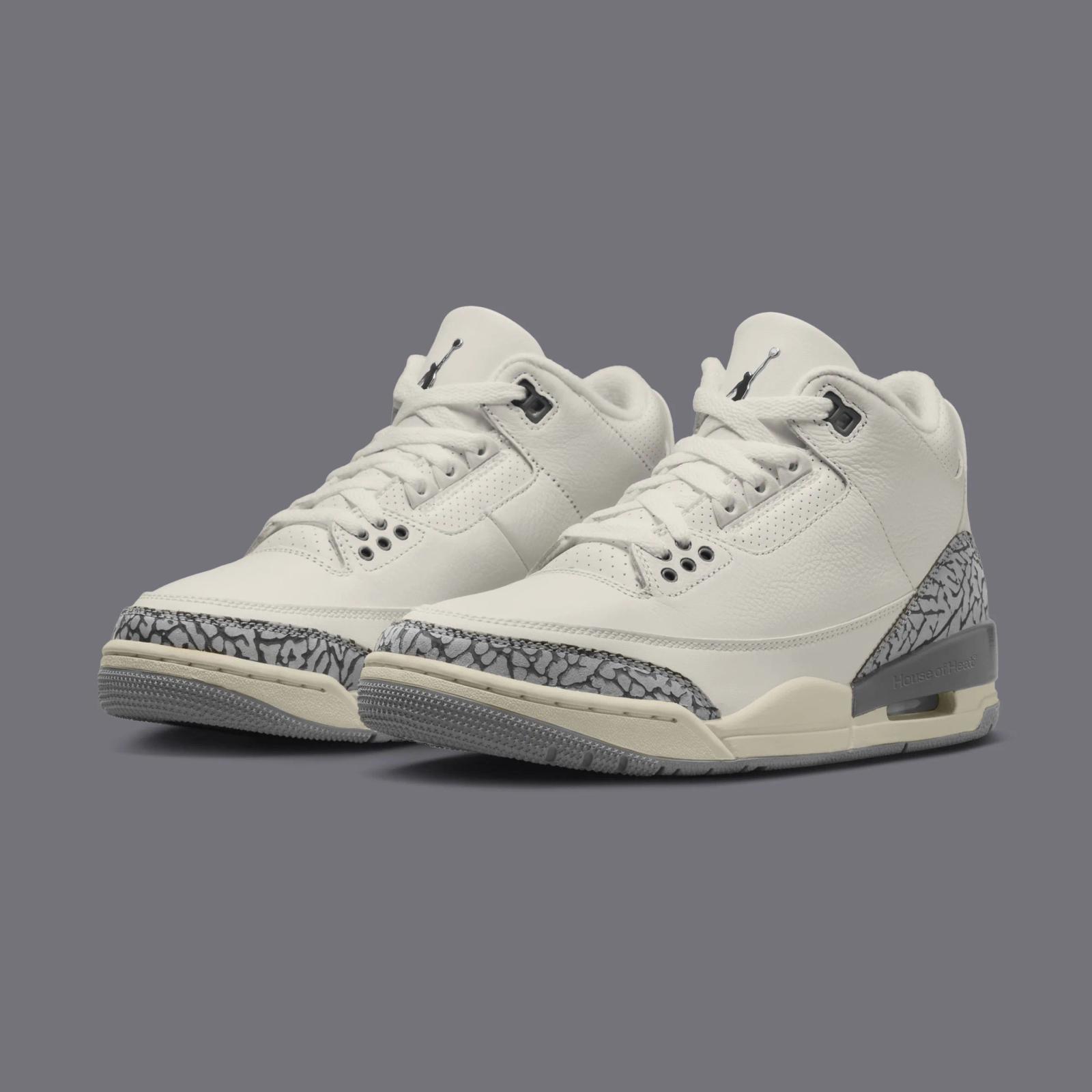 Air Jordan 3 Retro Sail Cement Grey CK9246-100