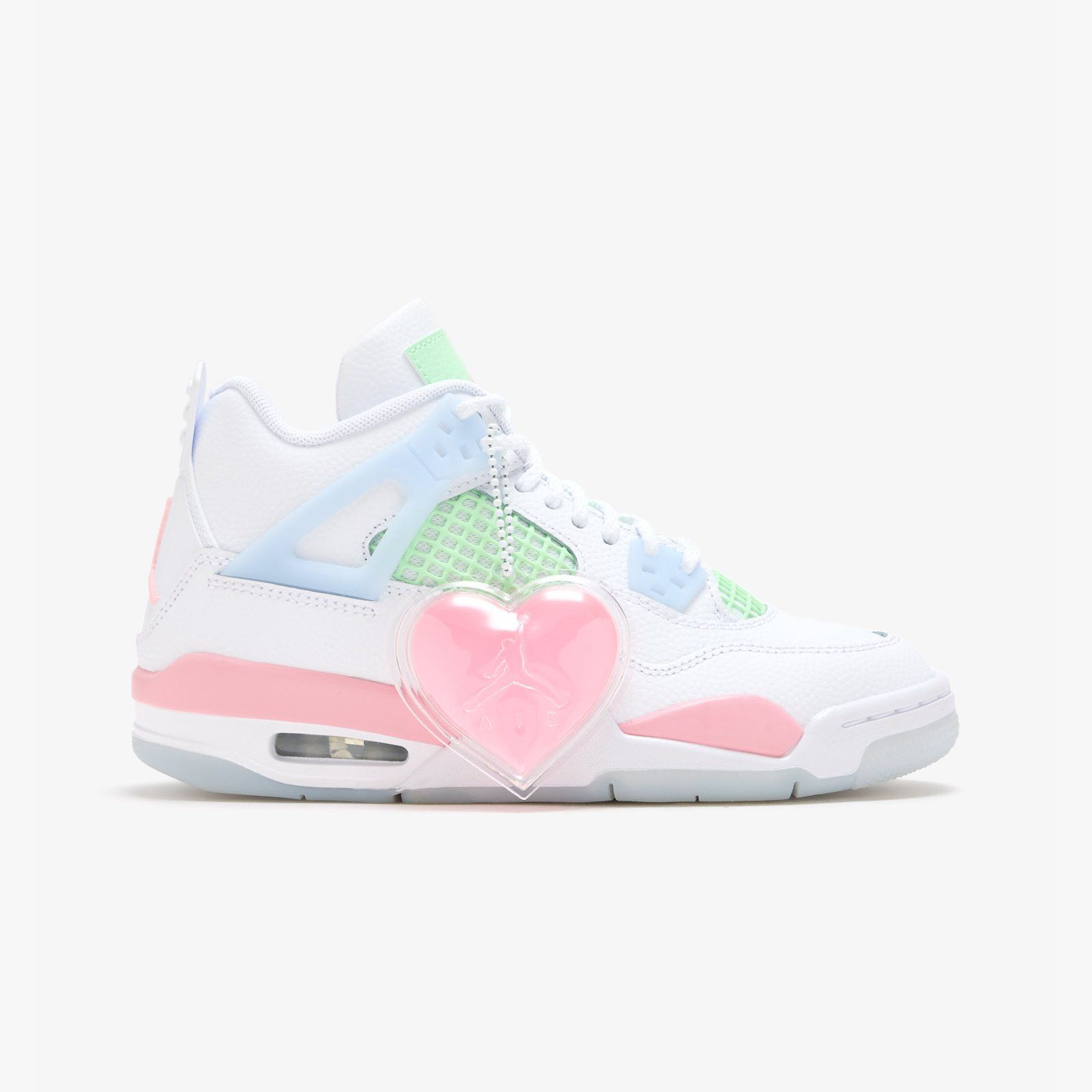 Air Jordan 4 Retro GS “White / Medium Soft Pink”