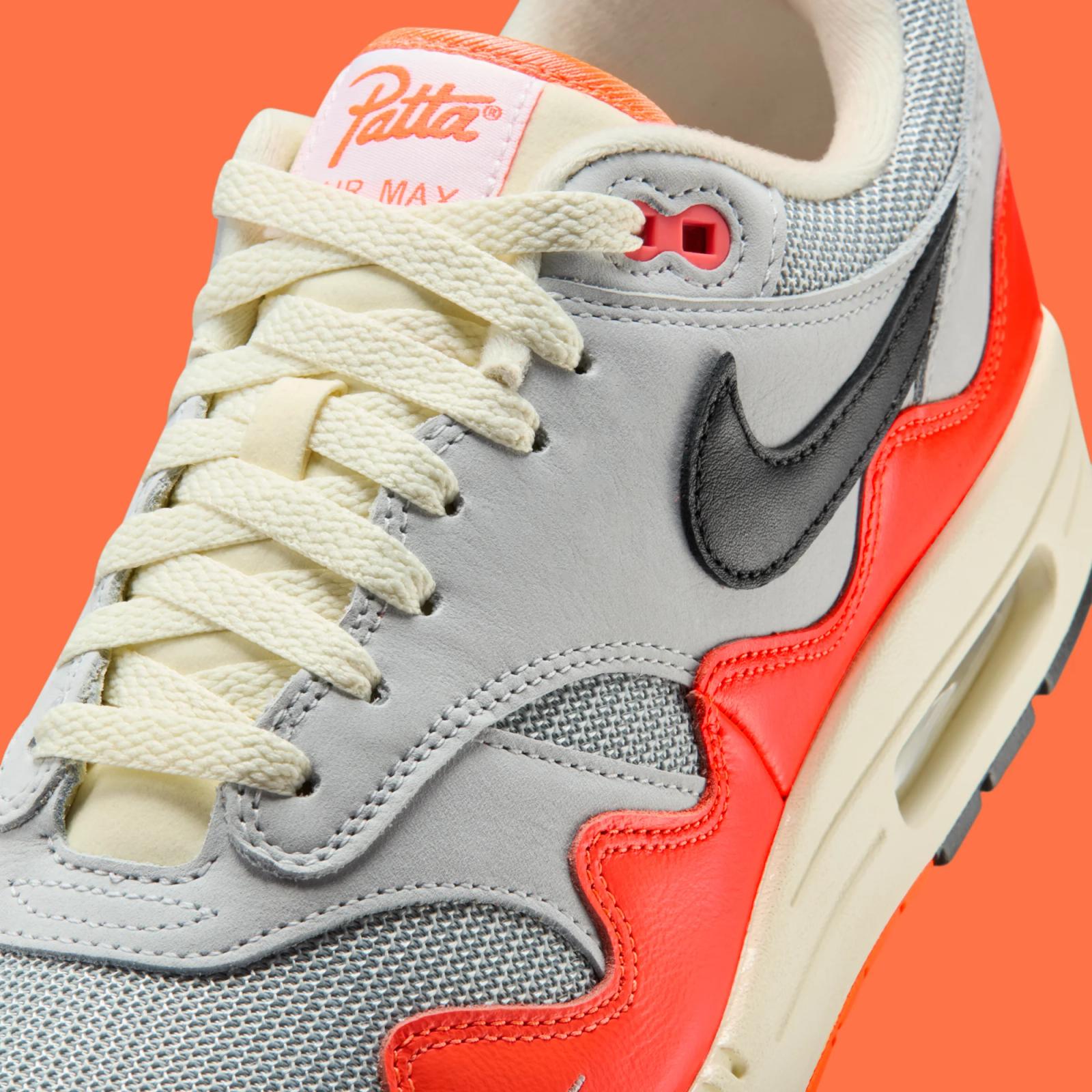 Patta x Nike Air Max 1 "Hyper Crimson" releasing in 2026