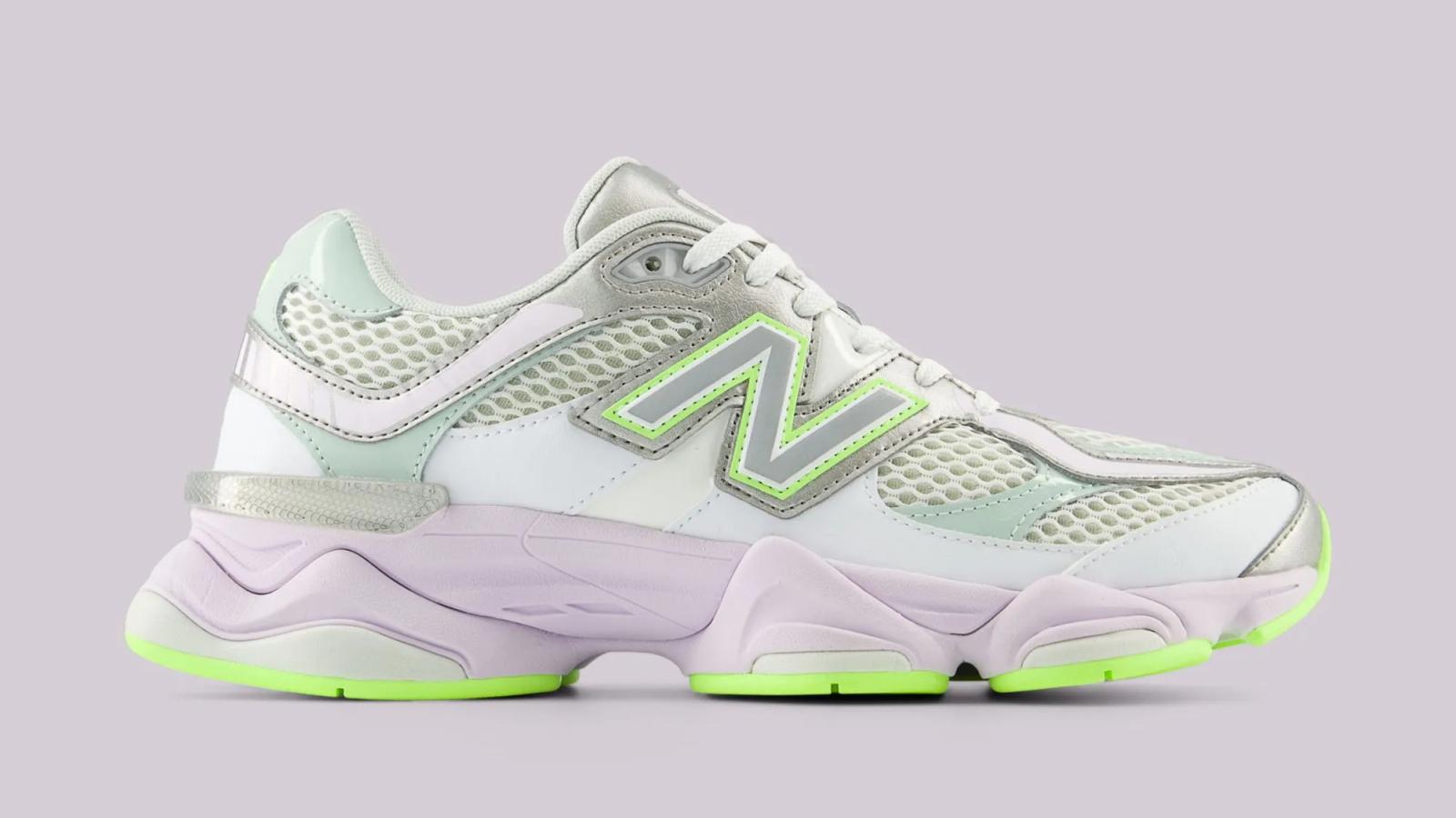 New Balance 9060 Silver Metallic Taro