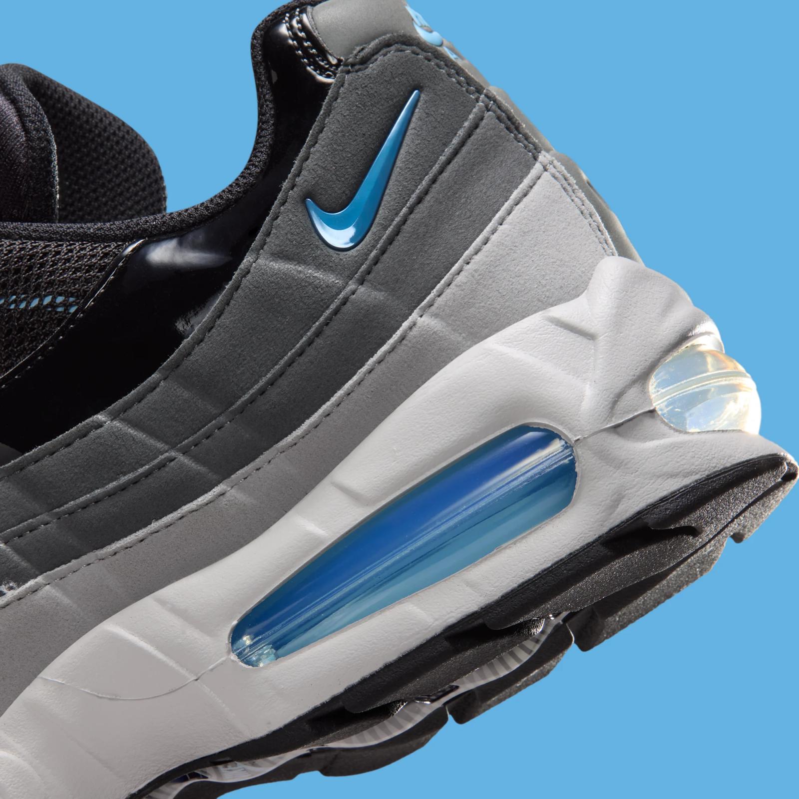 Nike Air Max 95 Big Bubble "Black & Football Blue" drops July 1st, 2026