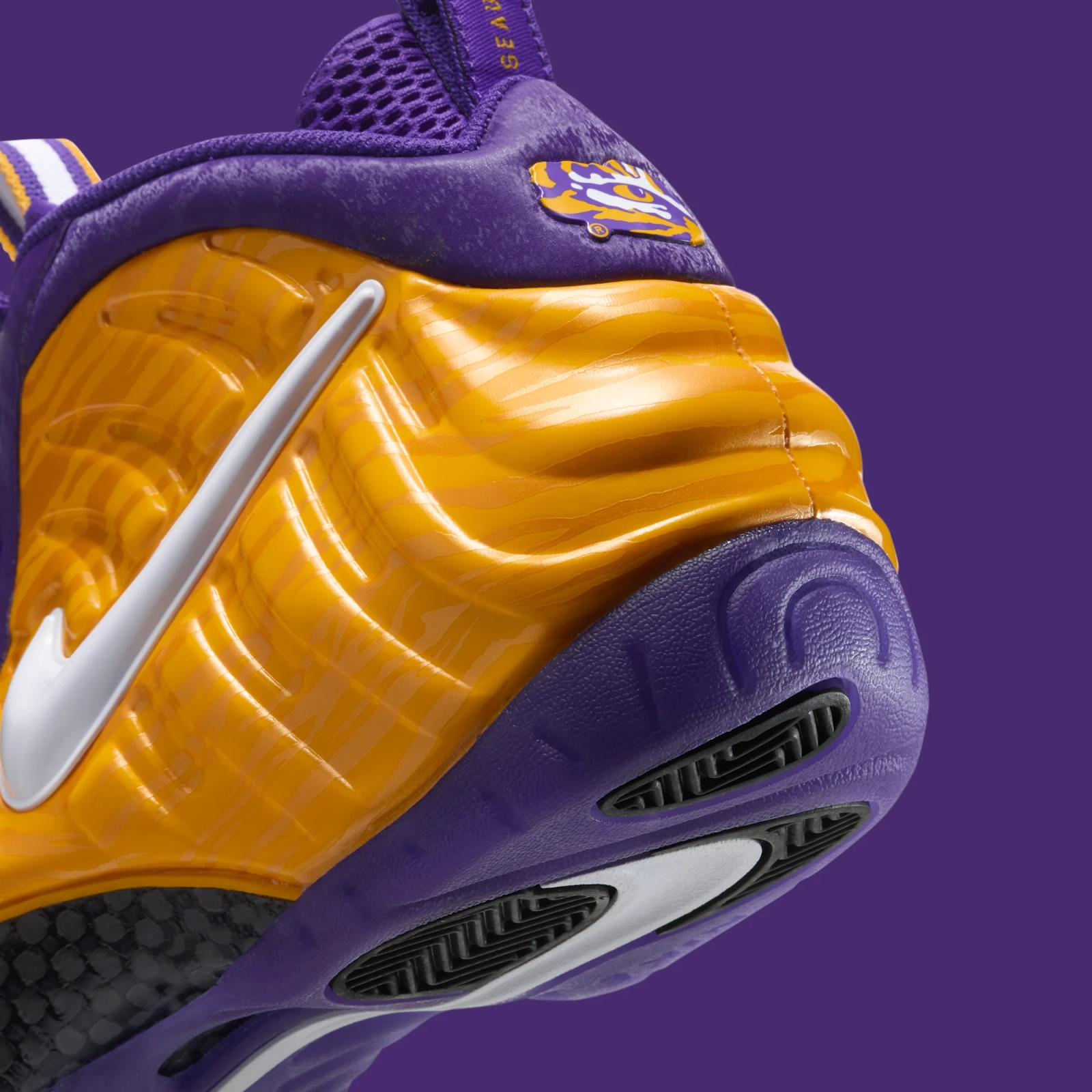Nike Air Foamposite Pro "Louisiana Tigers" drops November 5th, 2026