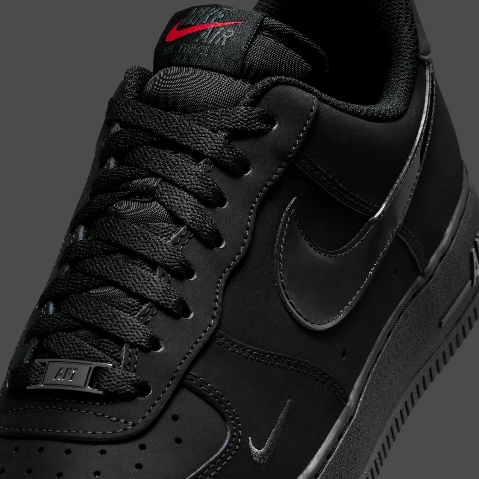 Nike Air Force 1 Low "Black & Fire Red" drops in 2026