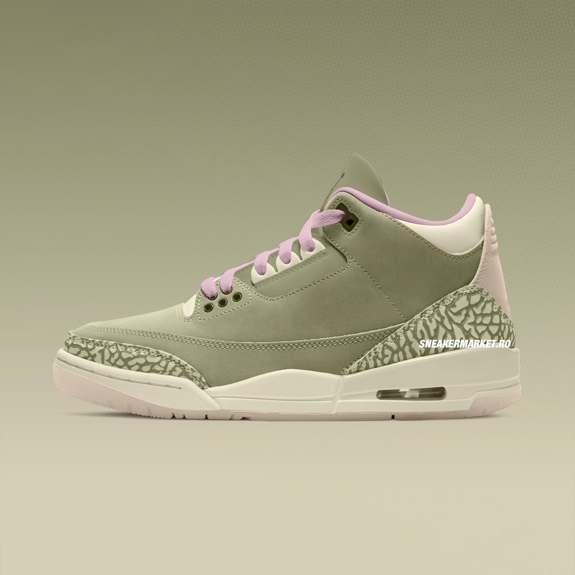 Air Jordan 3 Retro “Olive Aura” 2026