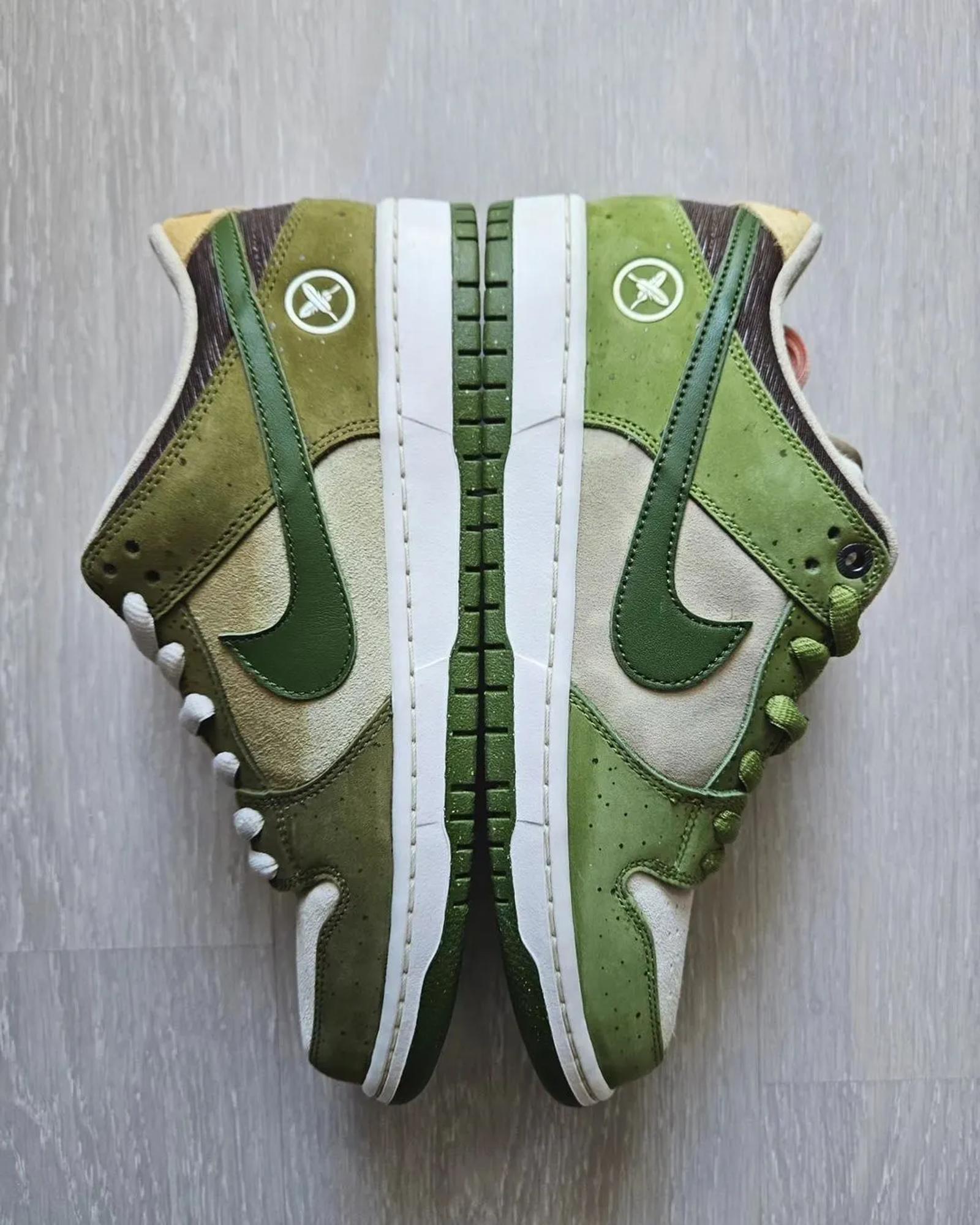 Yuto Horigome x Nike SB Dunk Low Pro Asparagus HF8022-300