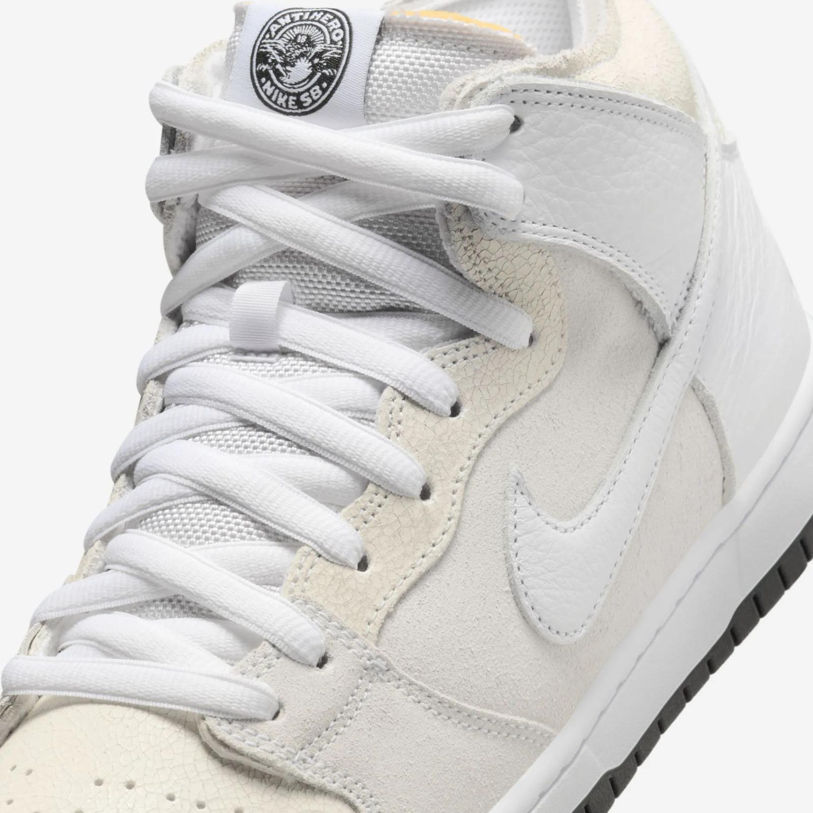 Antihero x Nike SB Dunk High QS White / Black HM5837-100