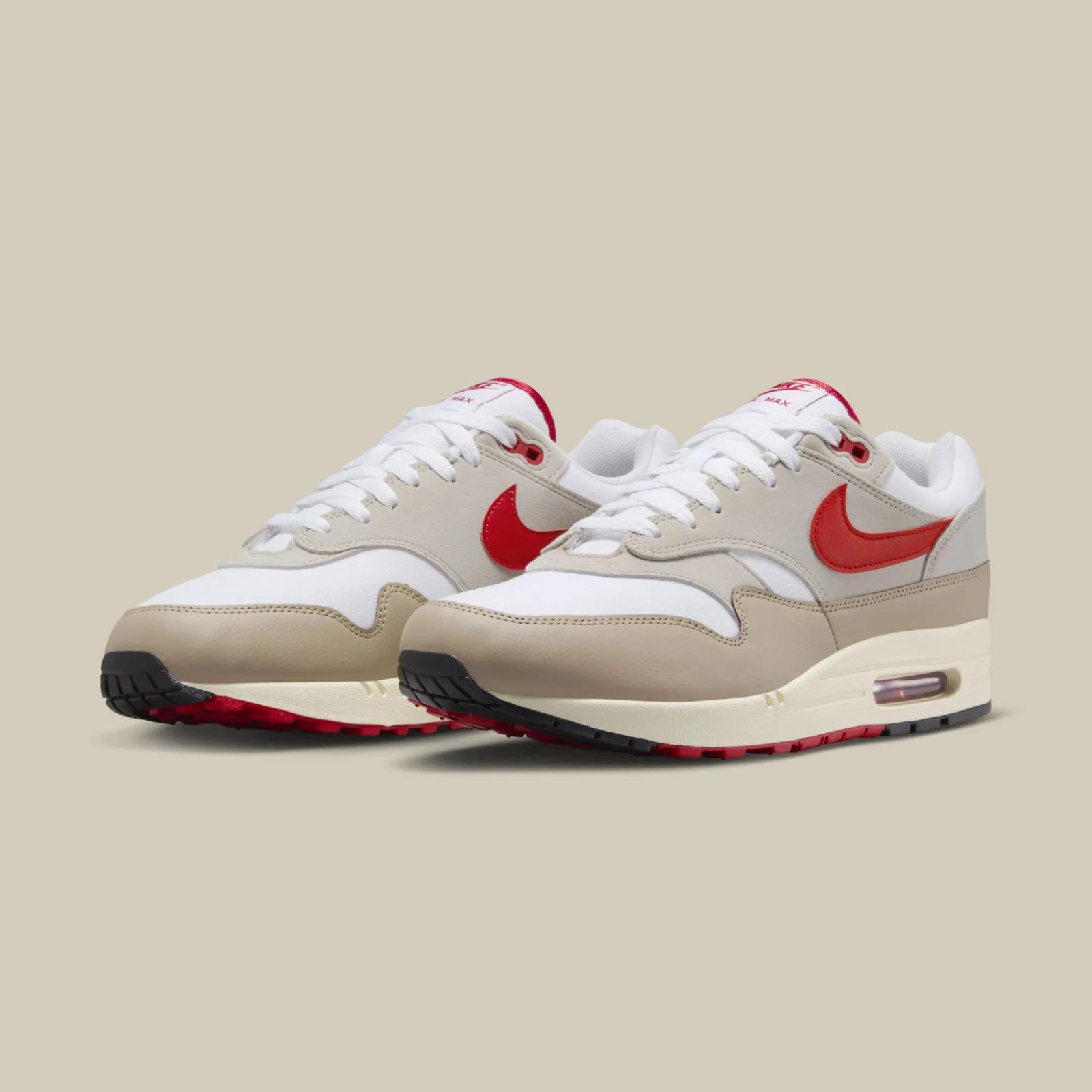 Nike Air Max 1 University Red Limestone