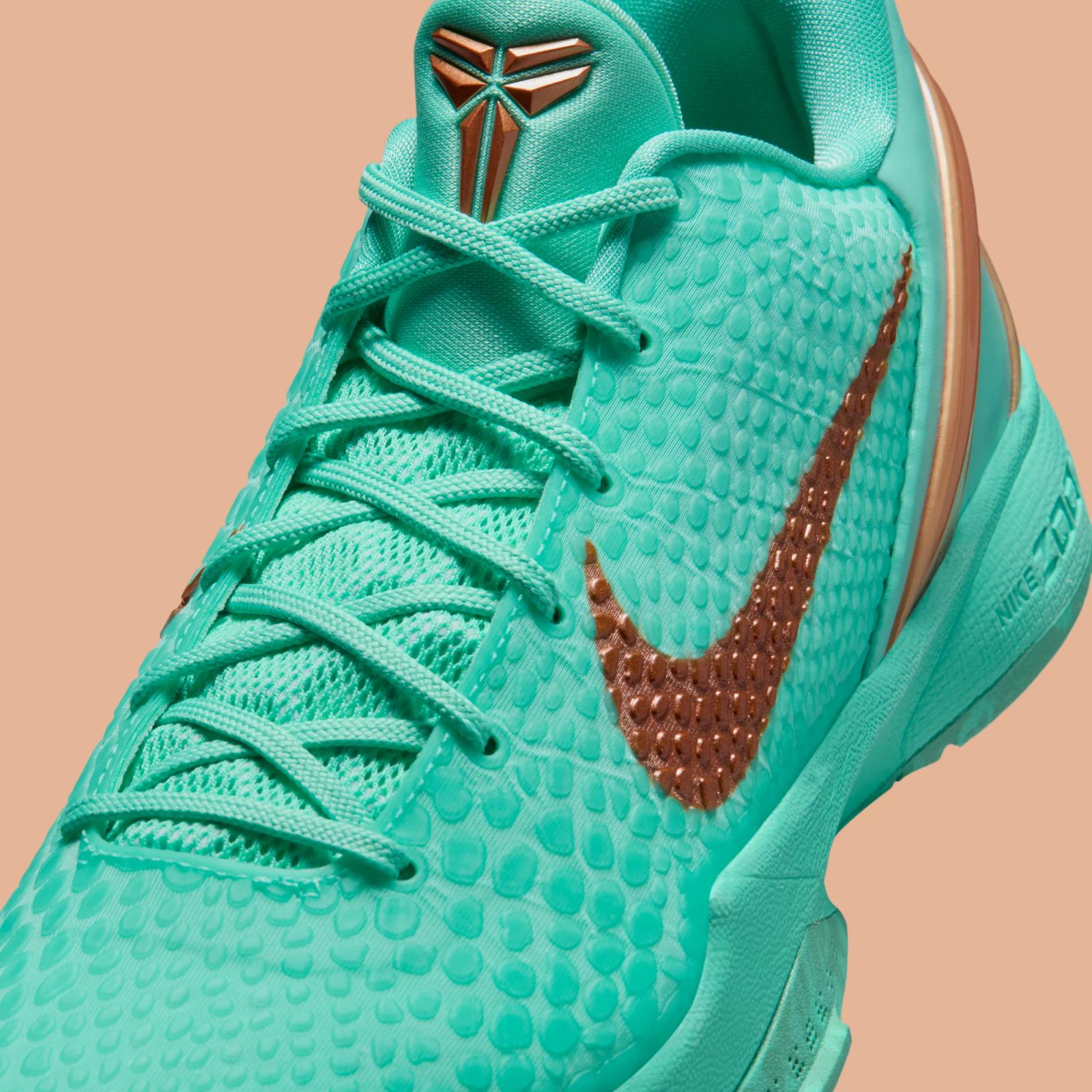 Jalen Brunson Nike Kobe 6 Protro “Hyper Turquoise” drops December 2025