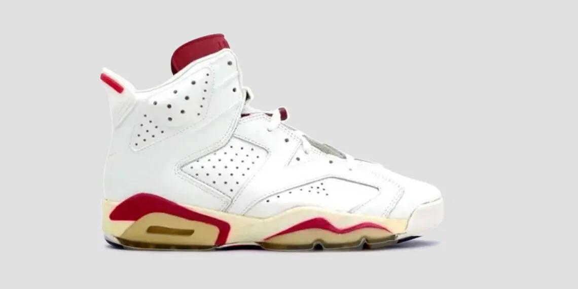 Air Jordan 6 Maroons 1991 Off White Maroon 4393