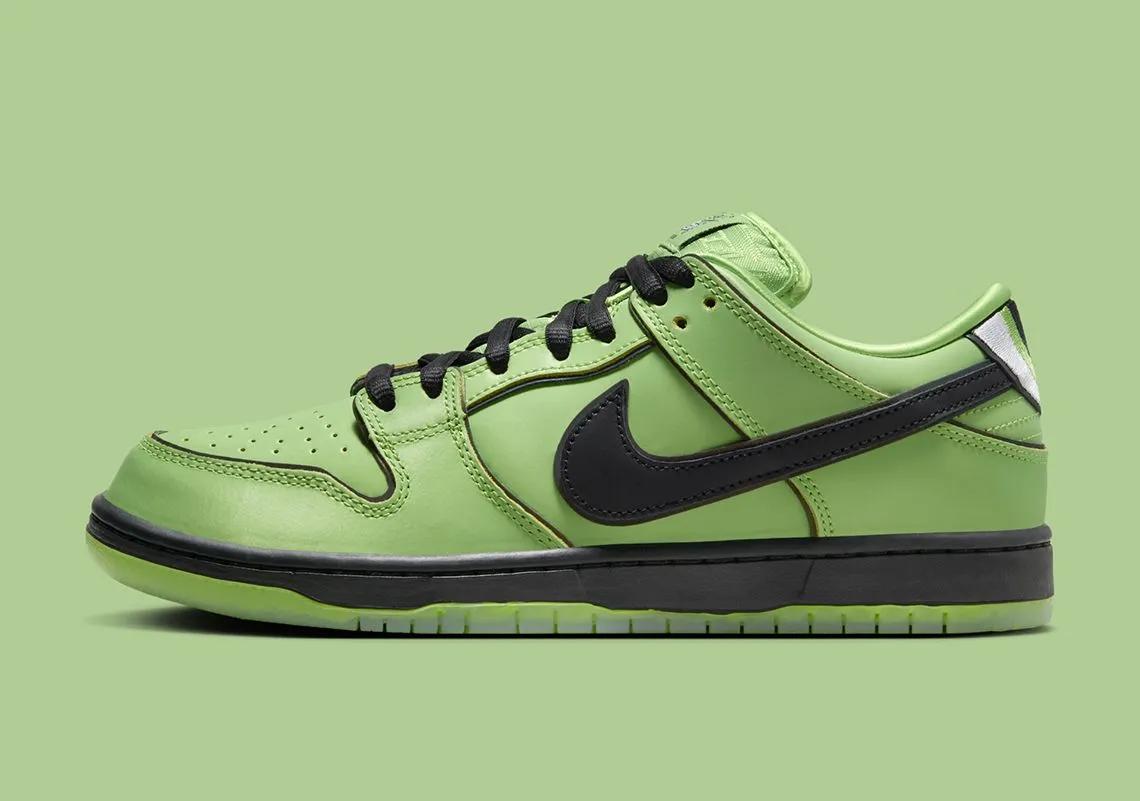 Powerpuff Girls x Nike SB Dunk Low Pro Buttercup