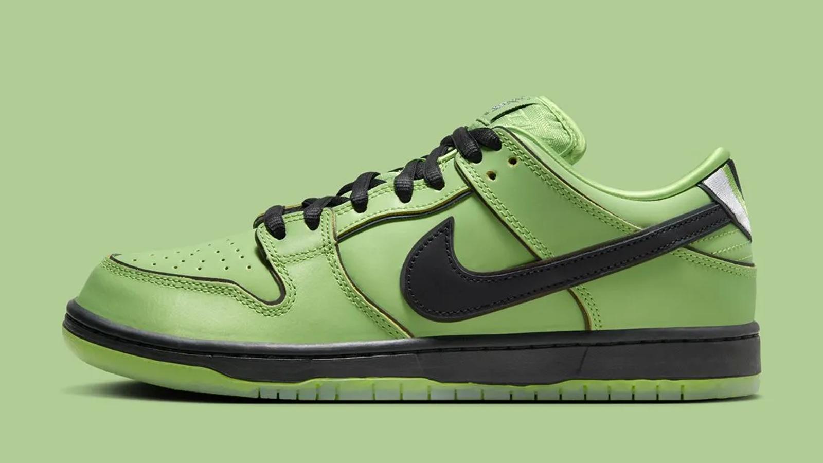 Powerpuff Girls x Nike SB Dunk Low Pro Buttercup