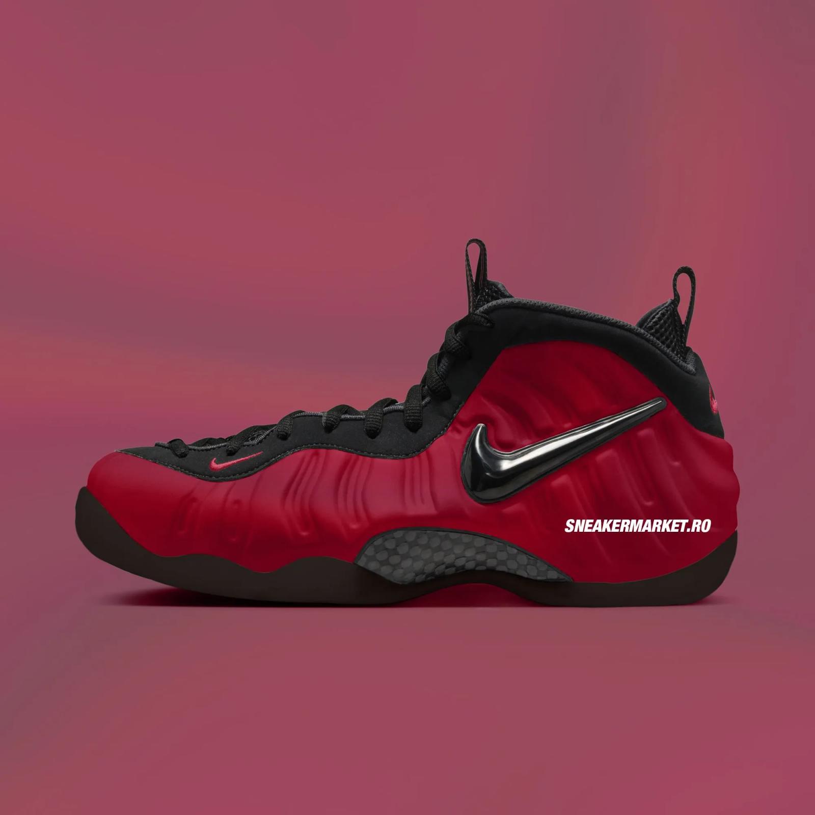 Nike Air Foamposite Pro “Gym Red / Black” 2026