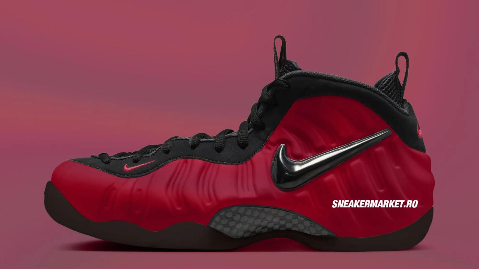 Nike Air Foamposite Pro “Gym Red / Black” 2026