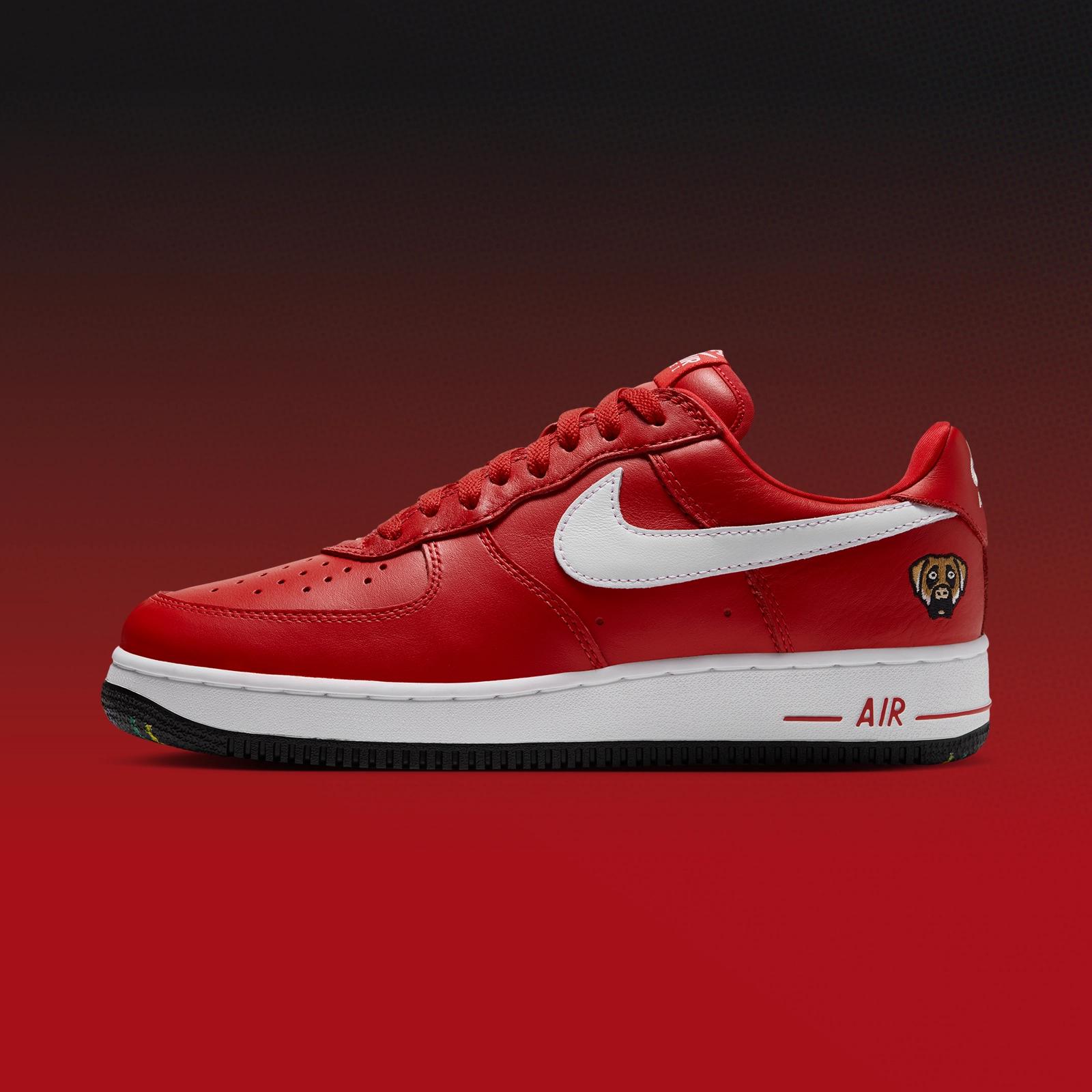 Victor Victor x Nike Air Force 1 Low '01 "University Red" drops in 2026