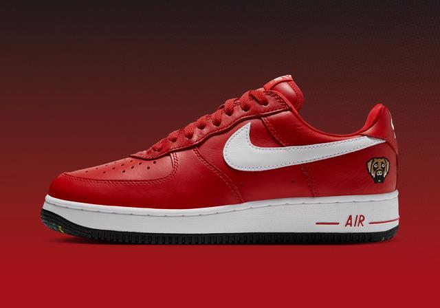 Victor Victor x Nike Air Force 1 Low '01 "University Red" University Red/White/Black