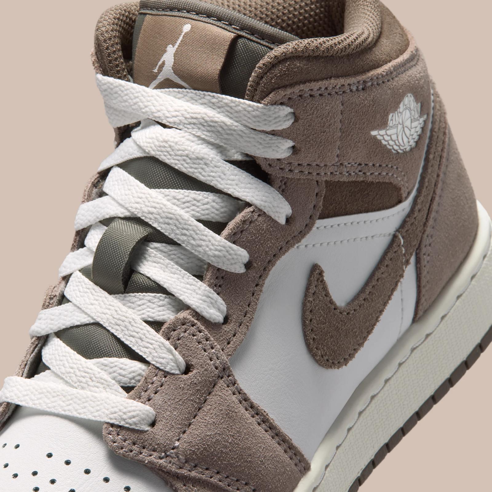 Air Jordan 1 Mid GS "Enigma Stone" drops April 1st, 2026