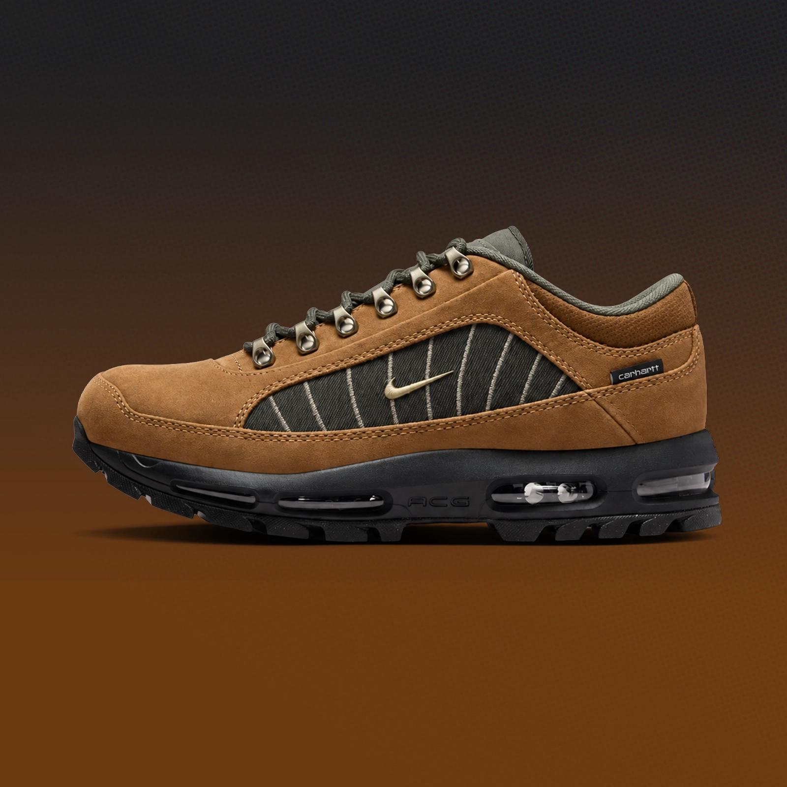 Carhartt WIP x Nike Air Max Goadome Low "Light British Tan" drops in 2026