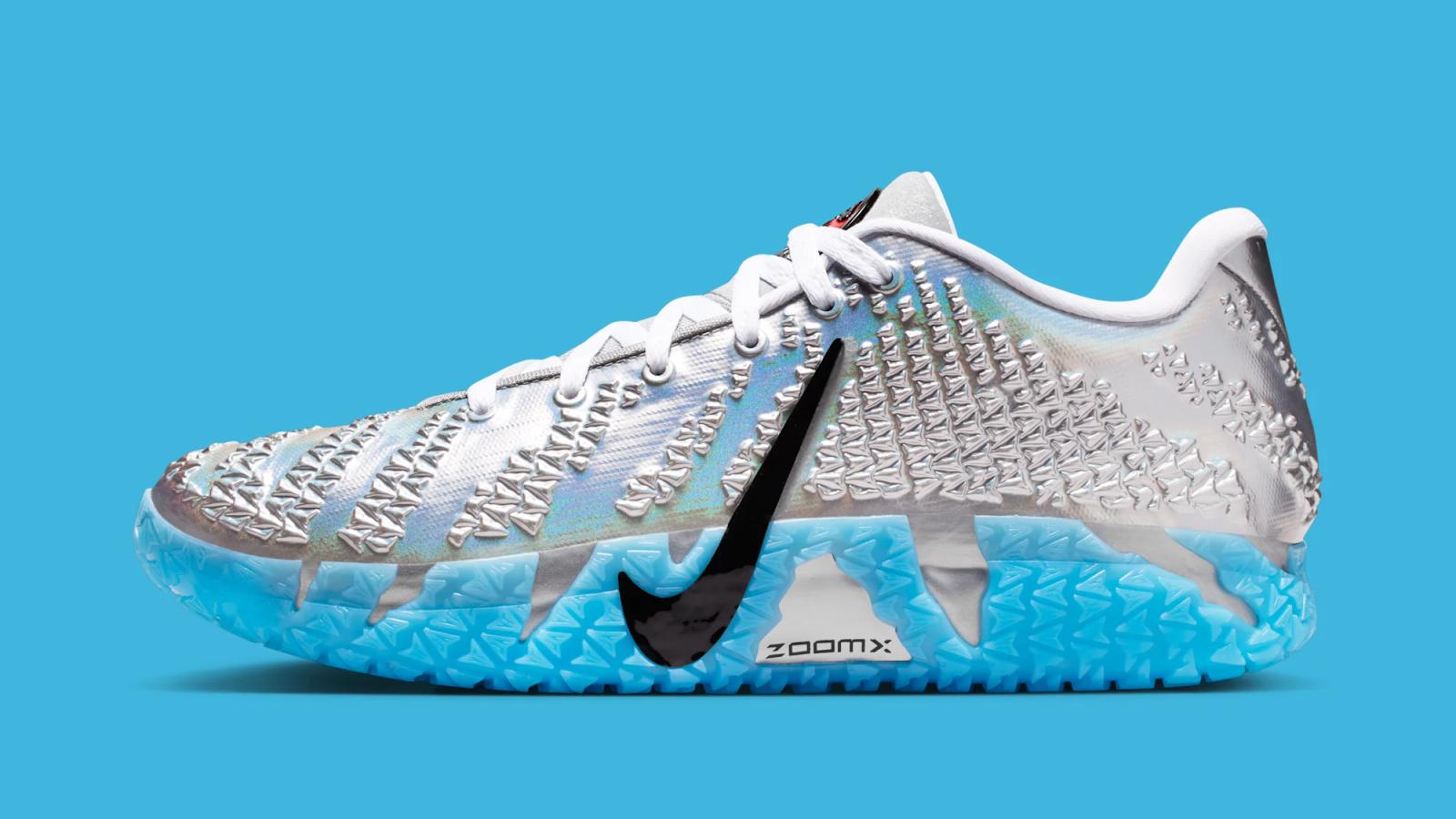 Jurassic Park x Nike Ja 3 "Metallic Silver" drops May 7th, 2026