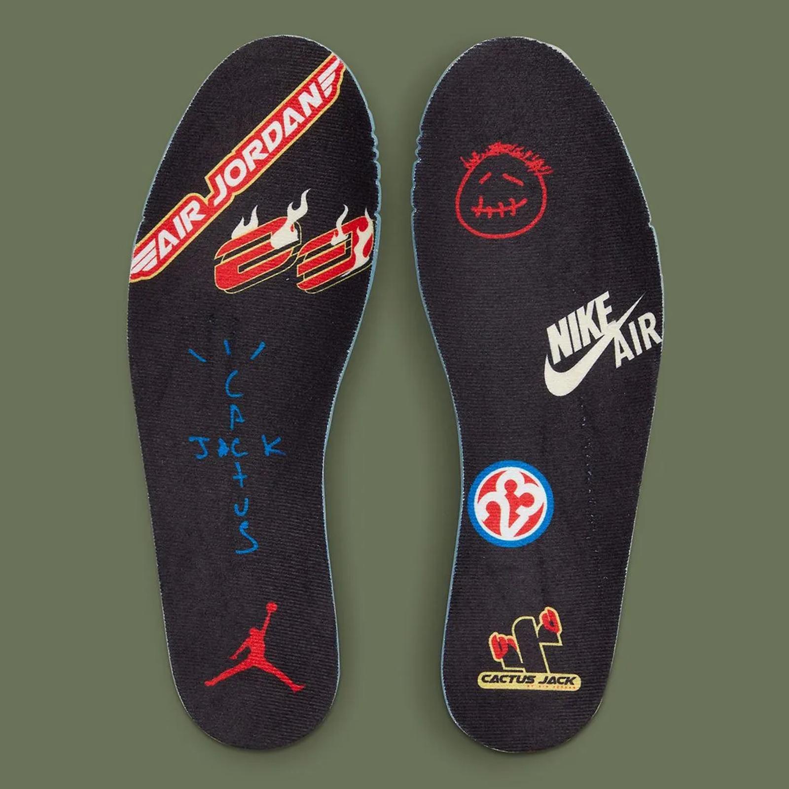 Air Jordan x Travis Scott 1 Low Medium Olive