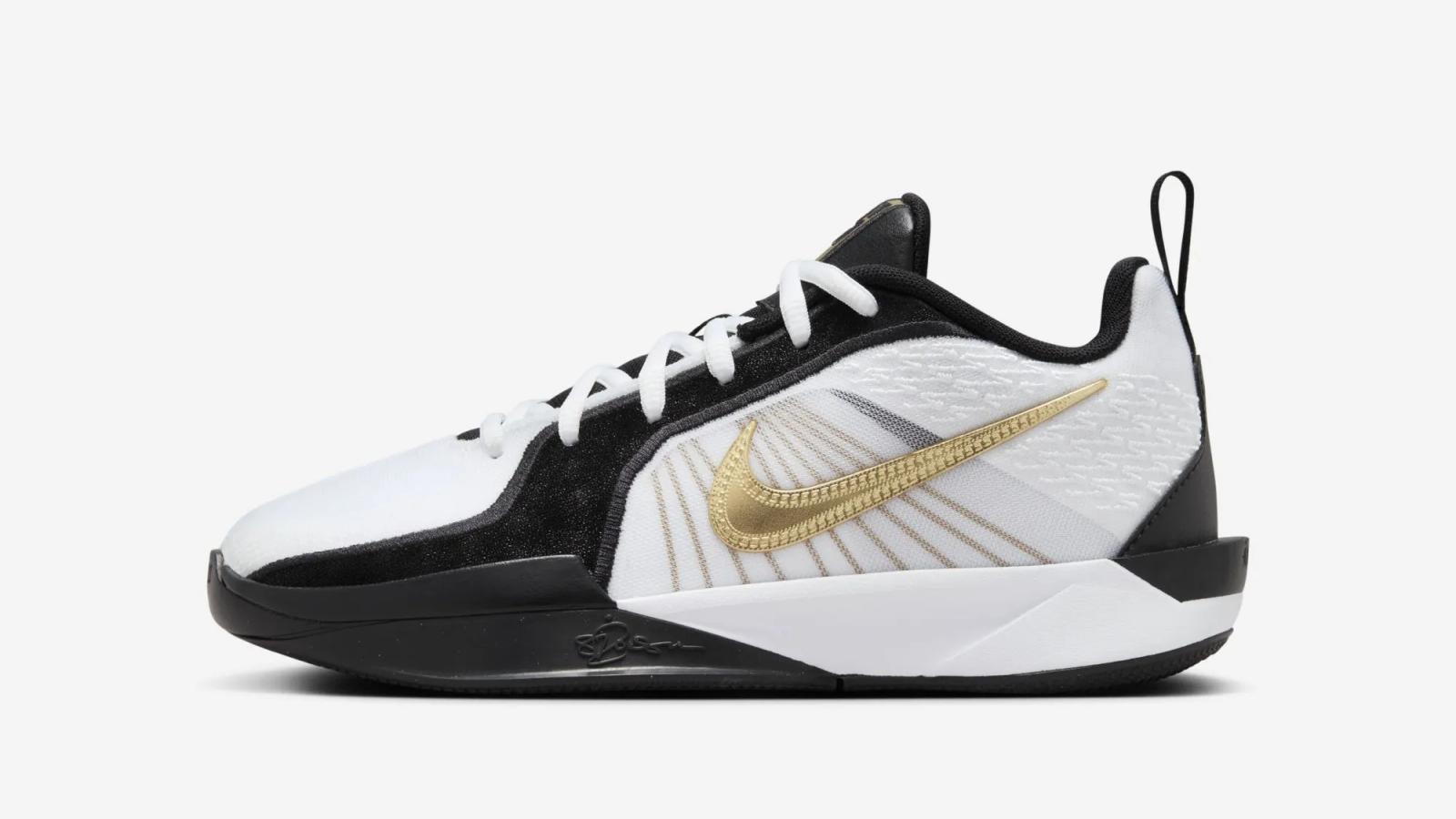 Nike Sabrina 2 GS Kids Camp “Black / Metallic Gold”