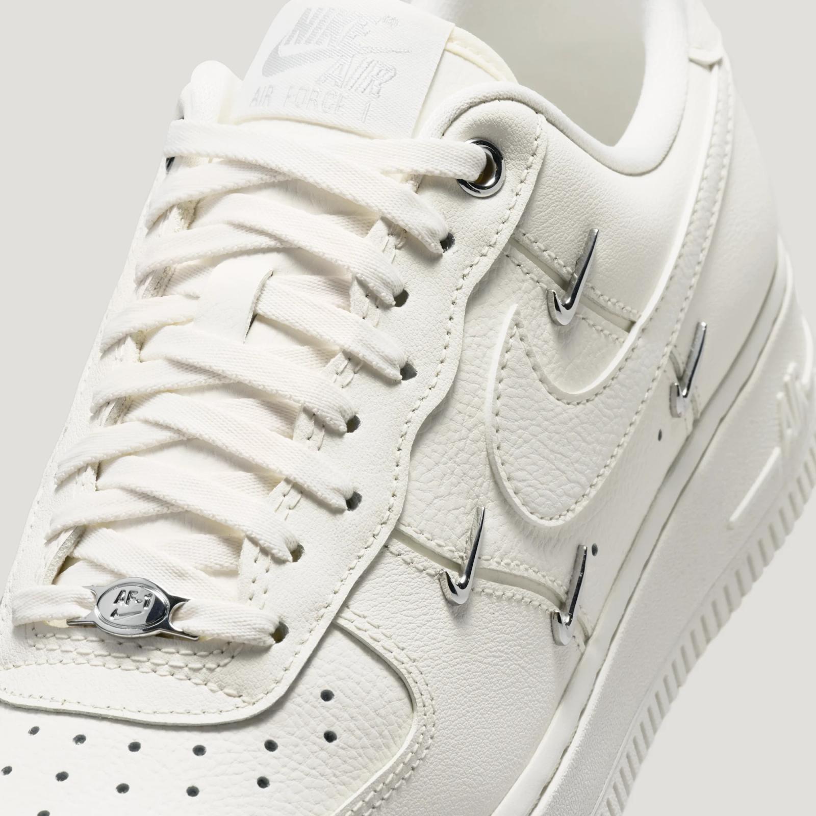 Nike Air Force 1 Low "Sail & Metallic Silver" drops in 2026