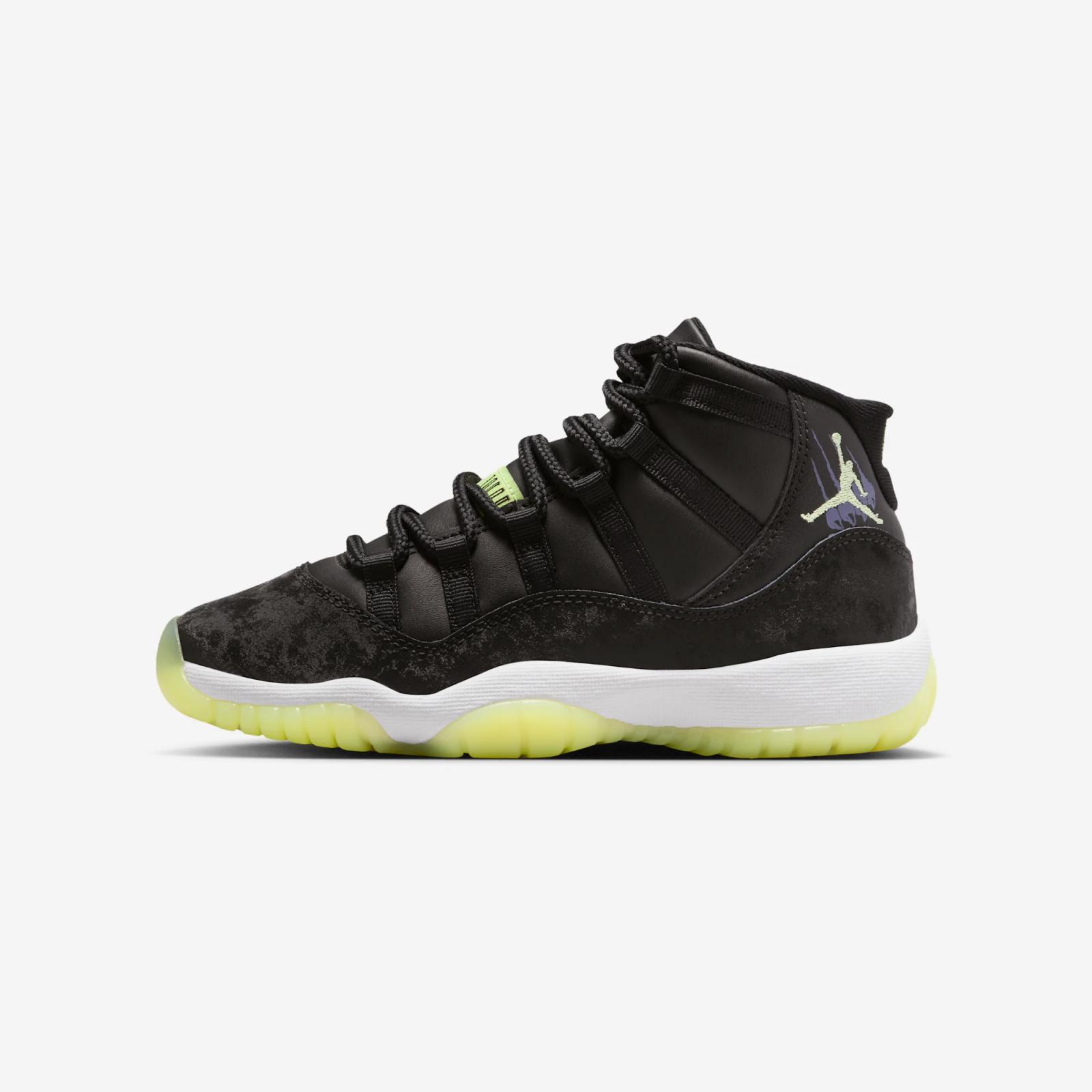 Air Jordan 11 Retro “Barely Volt / Dark Raisin”