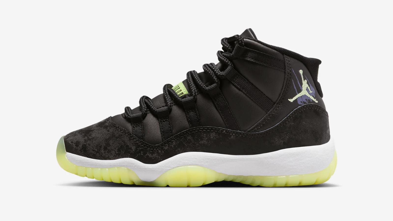 Air Jordan 11 Retro “Barely Volt / Dark Raisin”