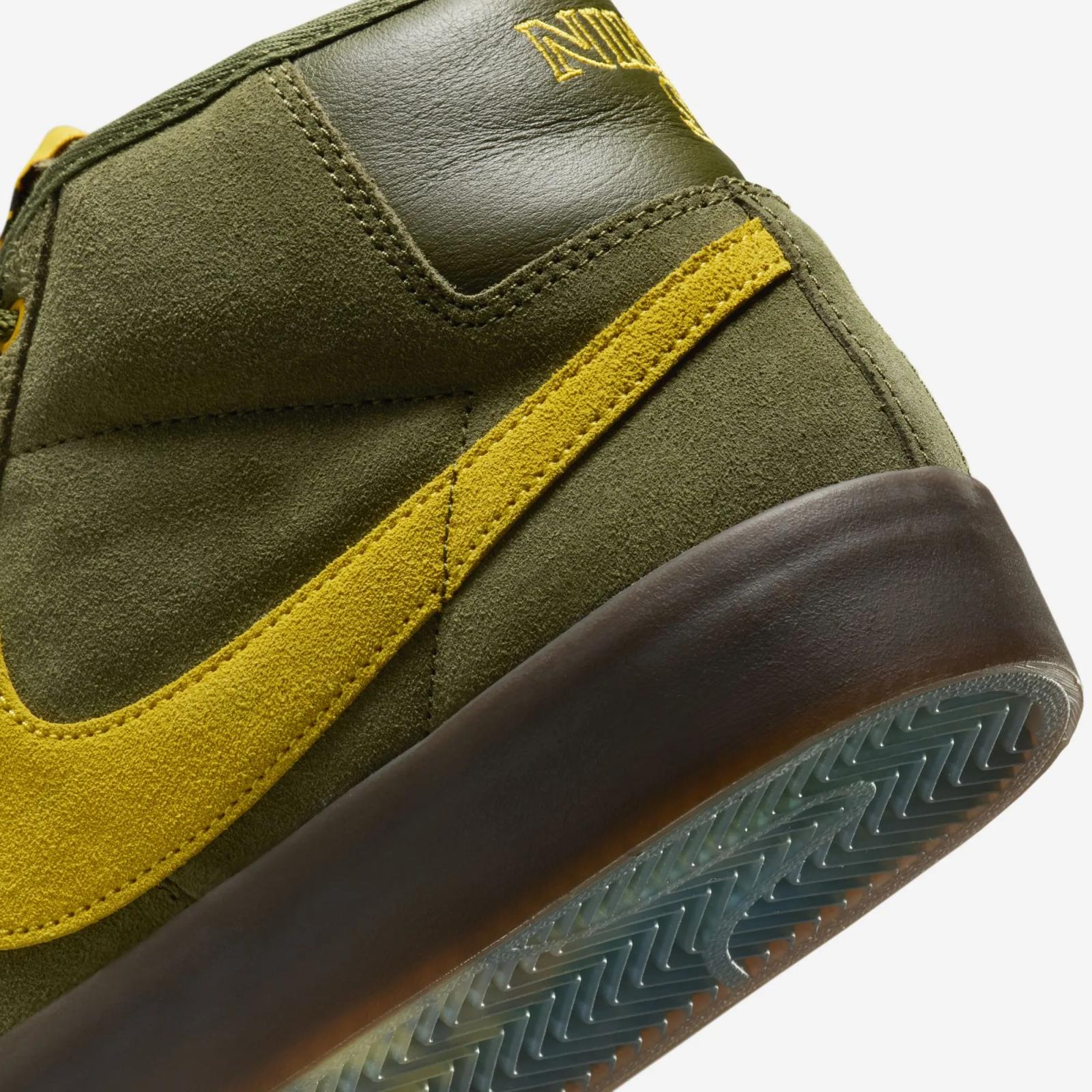 Antihero x Nike SB Zoom Blazer Mid QS AH Rough Green Amarillo HM5838-300