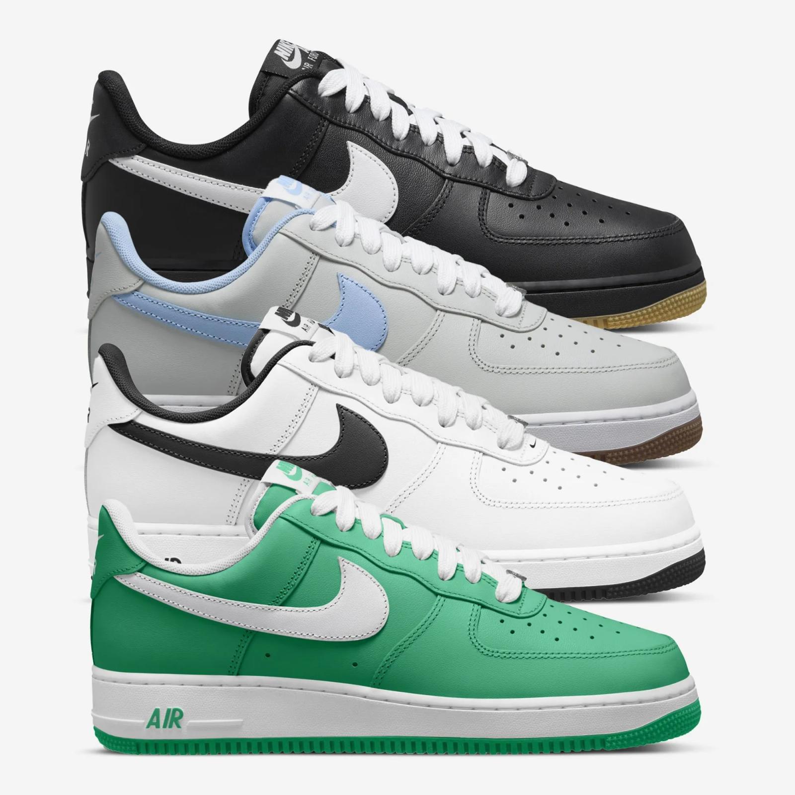 Nike Air Force 1 Low SK8 Black IB6388-001 Psychic Blue IB6388-002 White IB6388-100 Stadium Green IB6388-300