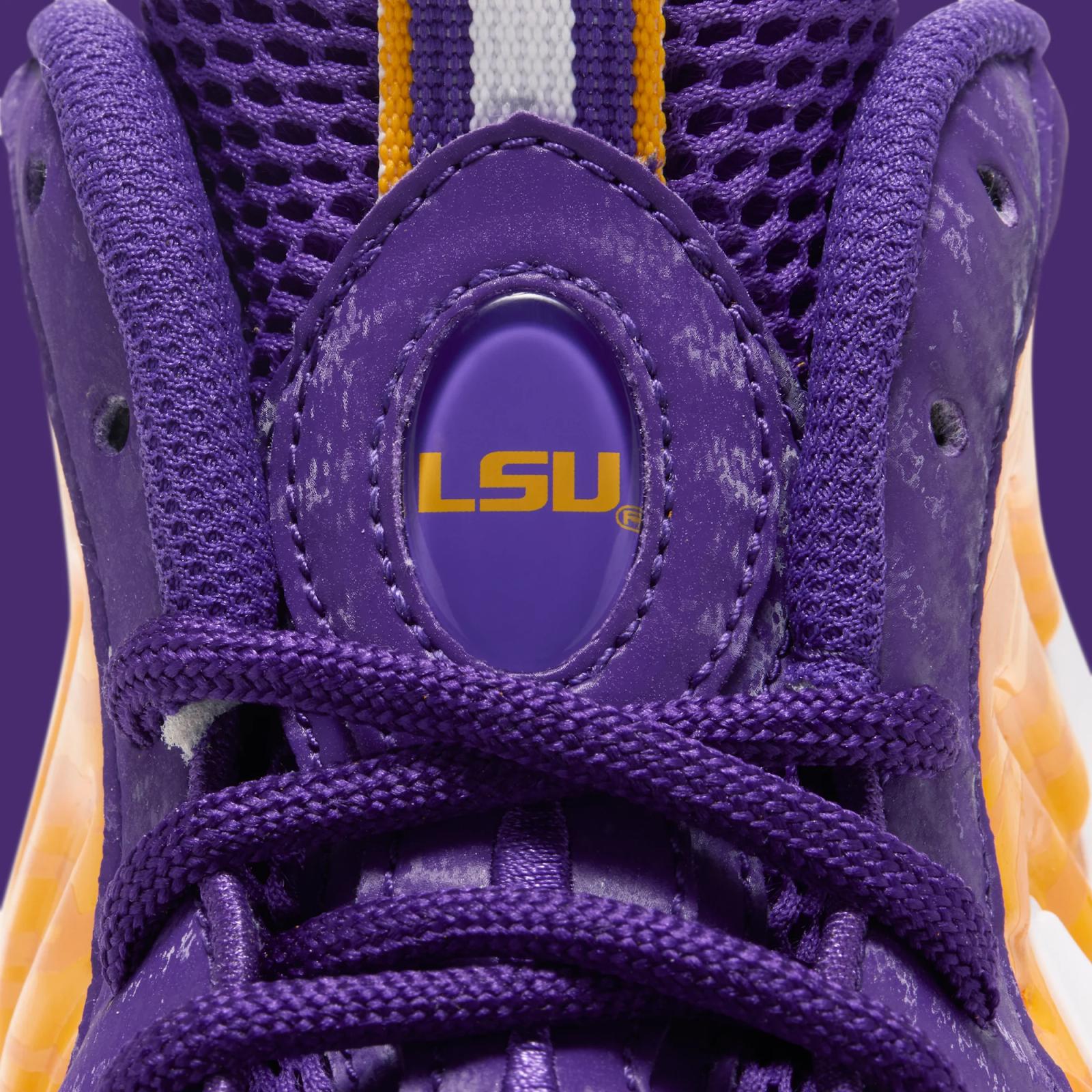 Nike Air Foamposite Pro "Louisiana Tigers" drops November 5th, 2026