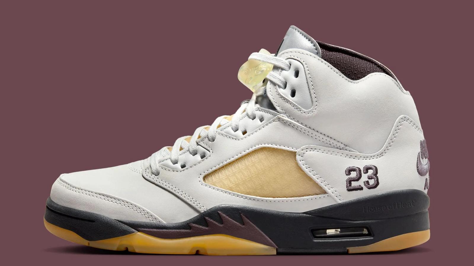 A Ma Maniere x Air Jordan 5 Retro Burgundy Crush