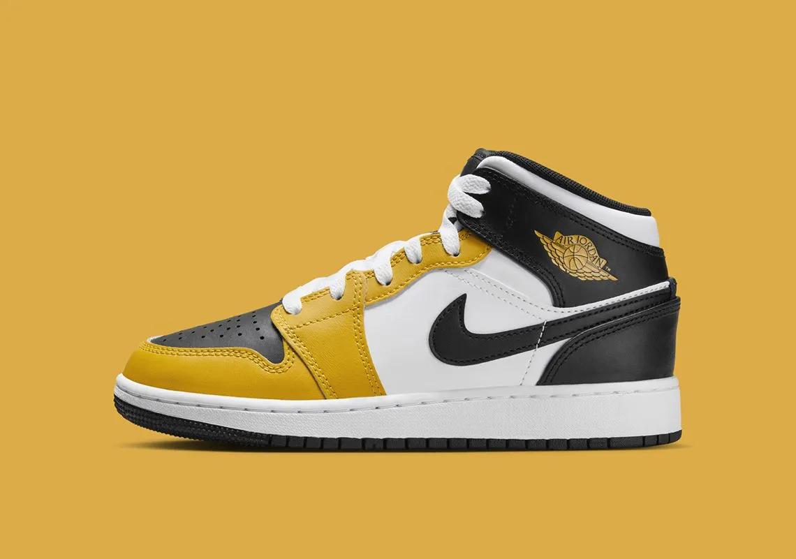 Air Jordan 1 Mid Yellow Ochre