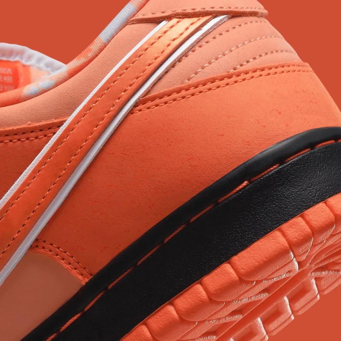 Nike SB x Concepts Dunk Low Orange Lobster