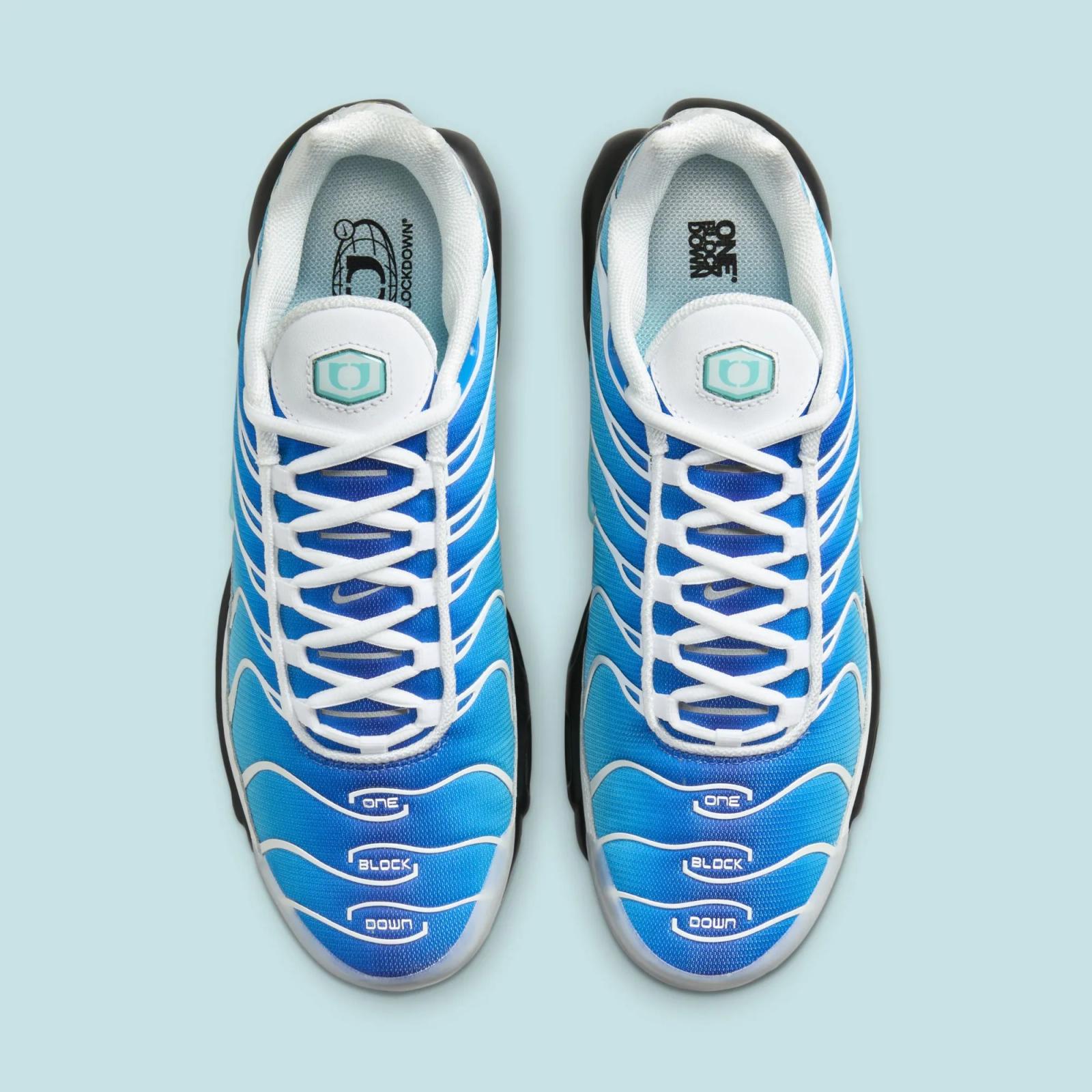 One Block Down x Nike Air Max Plus Light Photo Blue FZ3308-400