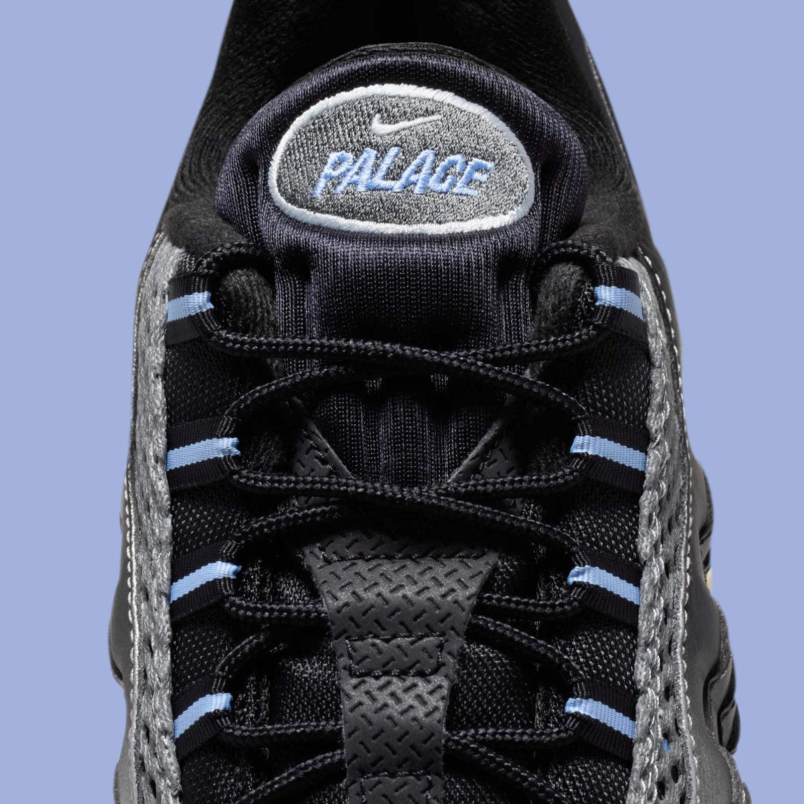 Palace x Nike Air Max 95 Big Bubble "Metallic Silver" drops April 10th, 2026