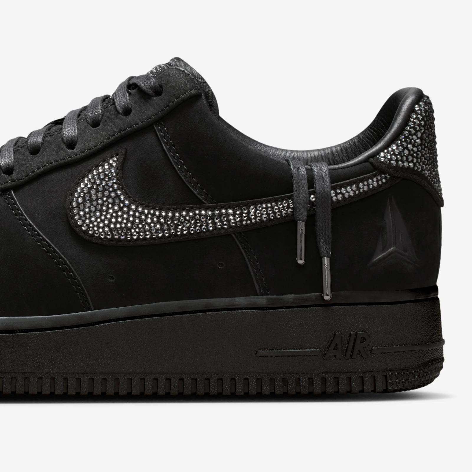 Swarovski x Ja Morant x Nike Air Force 1 Low LX “Black”