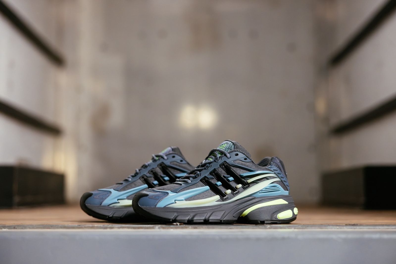 adidas Originals and VIRGINIA Release the Limited-Edition VIRGINIA Adistar Jellyfish in Storm with ØWAY
