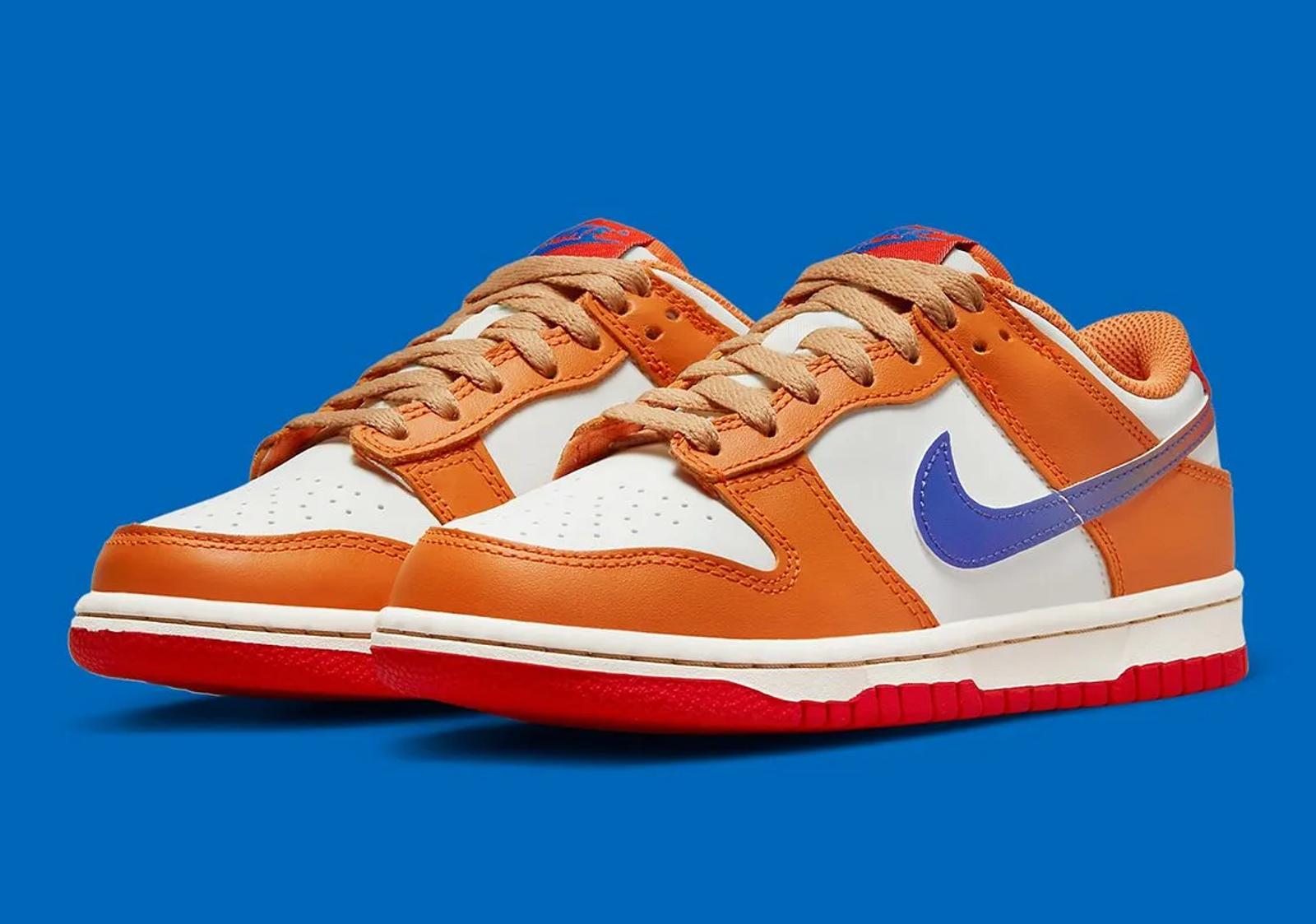 Nike Dunk Low GS Orange Blue