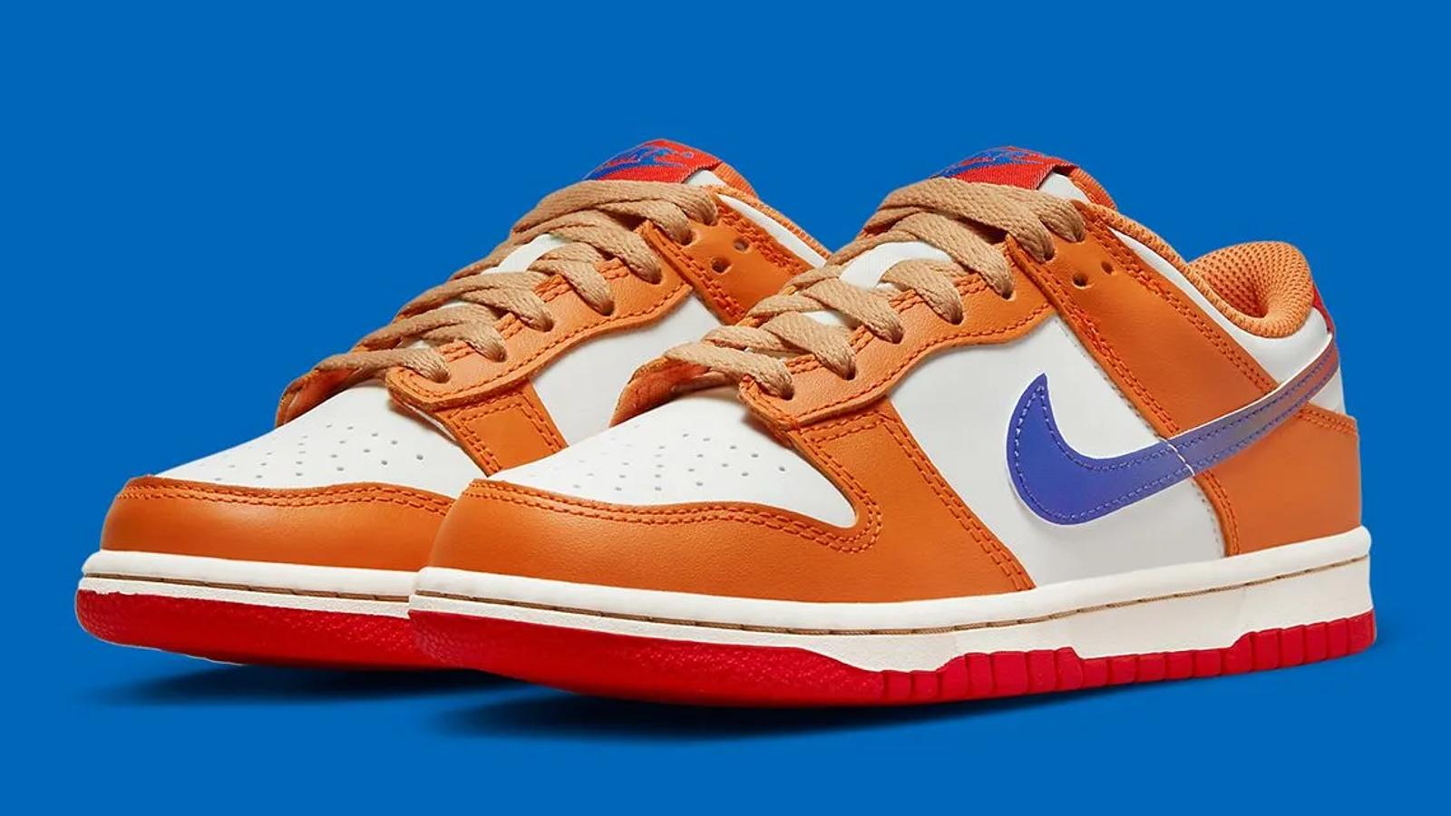 Nike Dunk Low GS Orange Blue