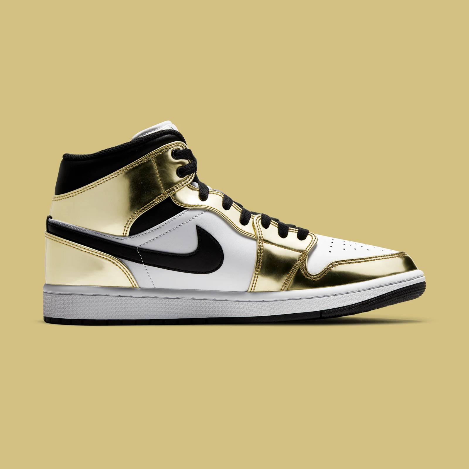 Air Jordan 1 Mid SE "Metallic Gold" returns in 2026