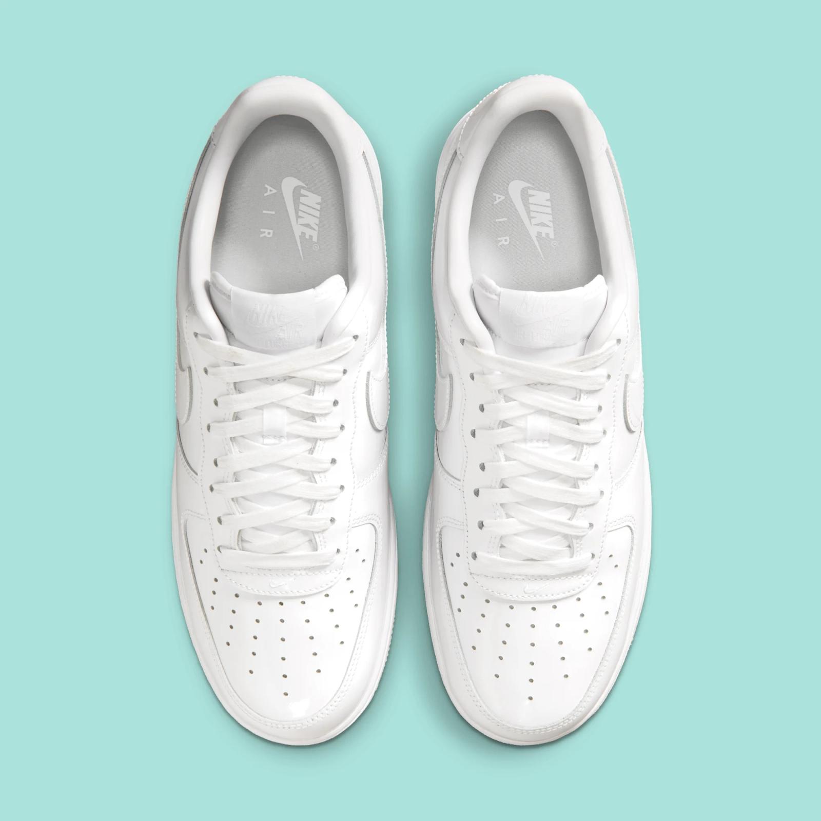 Nike Air Force 1 Low Premium "White Patent" drops in 2026
