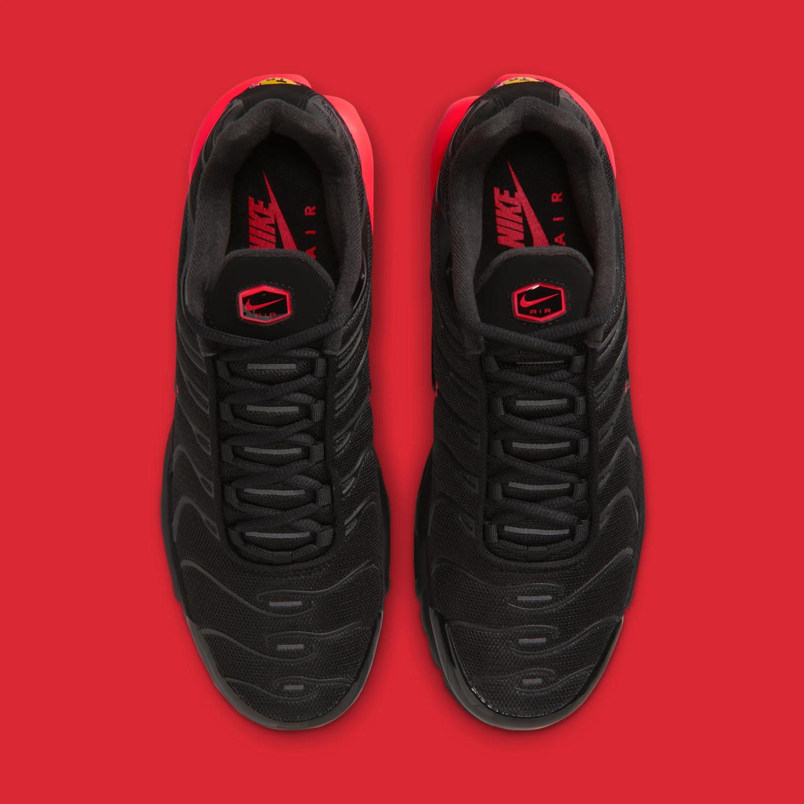 Nike Air Max Plus "Black & Bright Crimson" drops in 2026