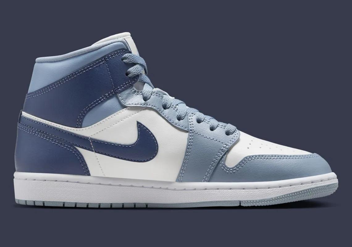 Air Jordan 1 Mid WMNS Diffused Blue