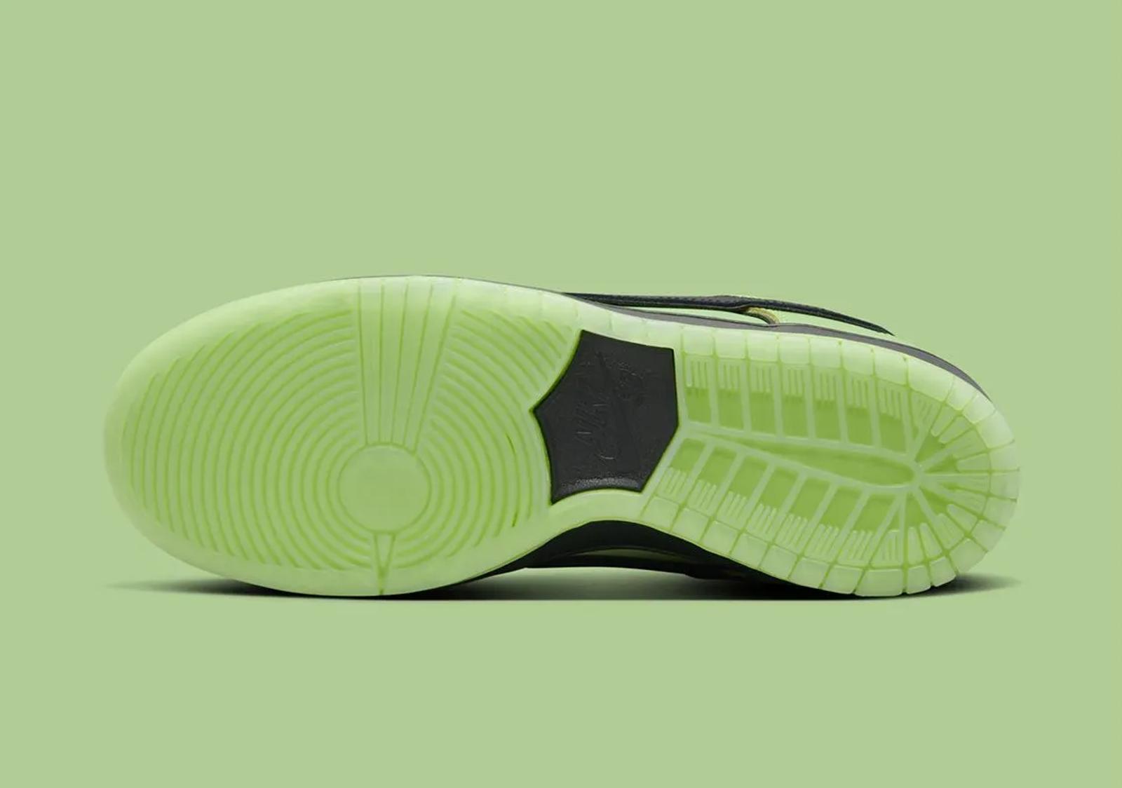 Powerpuff Girls x Nike SB Dunk Low Pro Buttercup